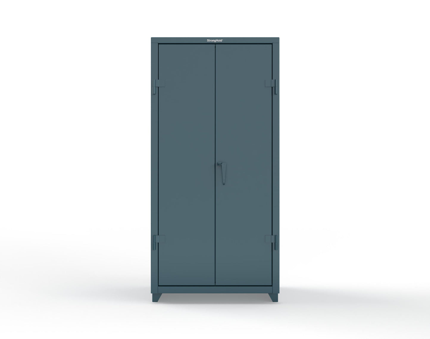 Extra Heavy Duty 14 GA Bin Cabinet with 3 Shelves - 36 In. W x 24 In. D x 75 In. H - 36-BS-243-L-5001