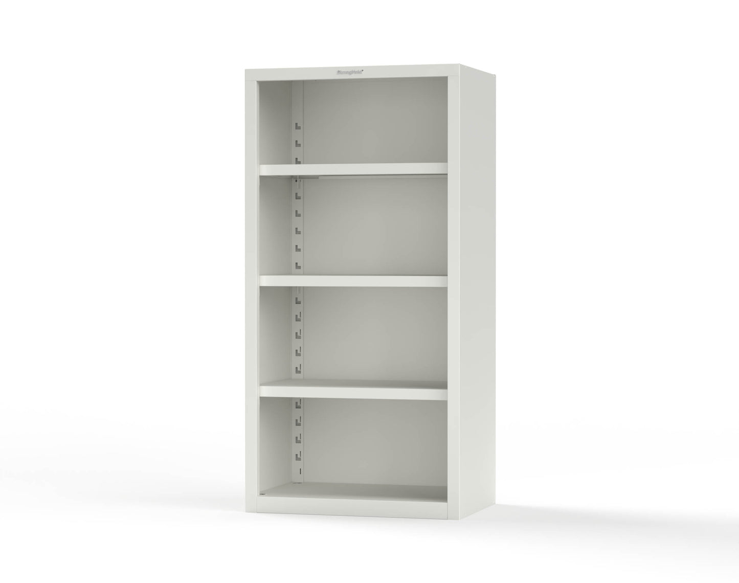 Heavy Duty 18 GA Closed Shelving Unit with 3 Shelves - 36 in. W x 24 in. D x 72 in. H - 36-CSU-243-P-9003