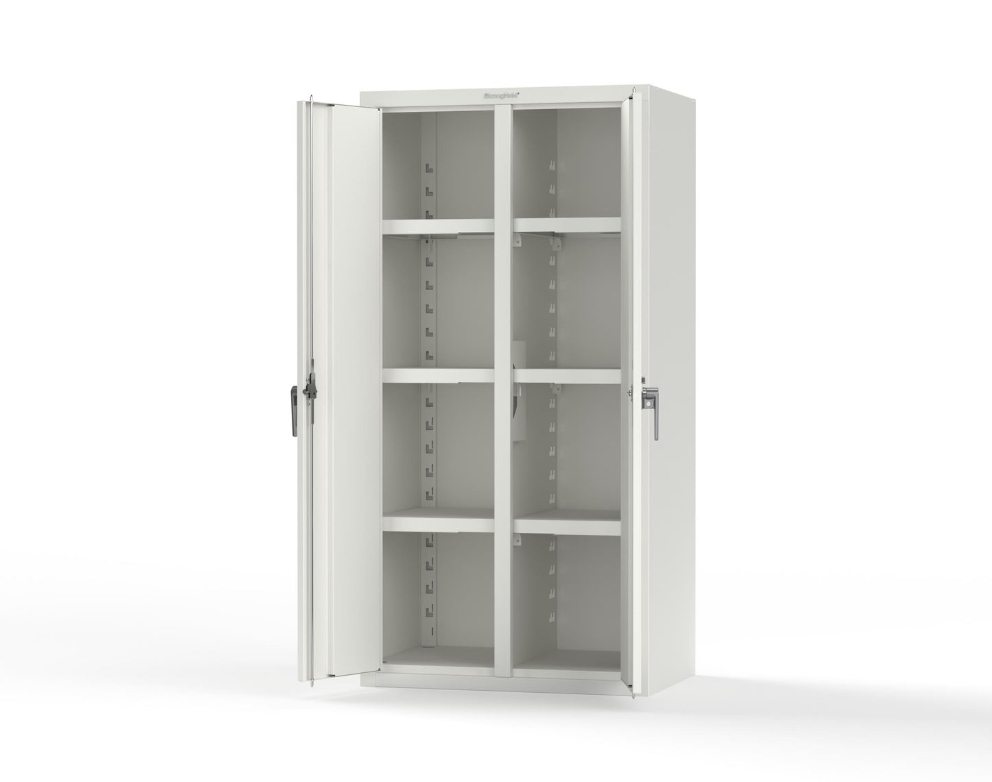 Heavy Duty 18 GA Double Shift Cabinet - 36 in. W x 24 in. D x 72 in. H - 36-DS-246-P-9003