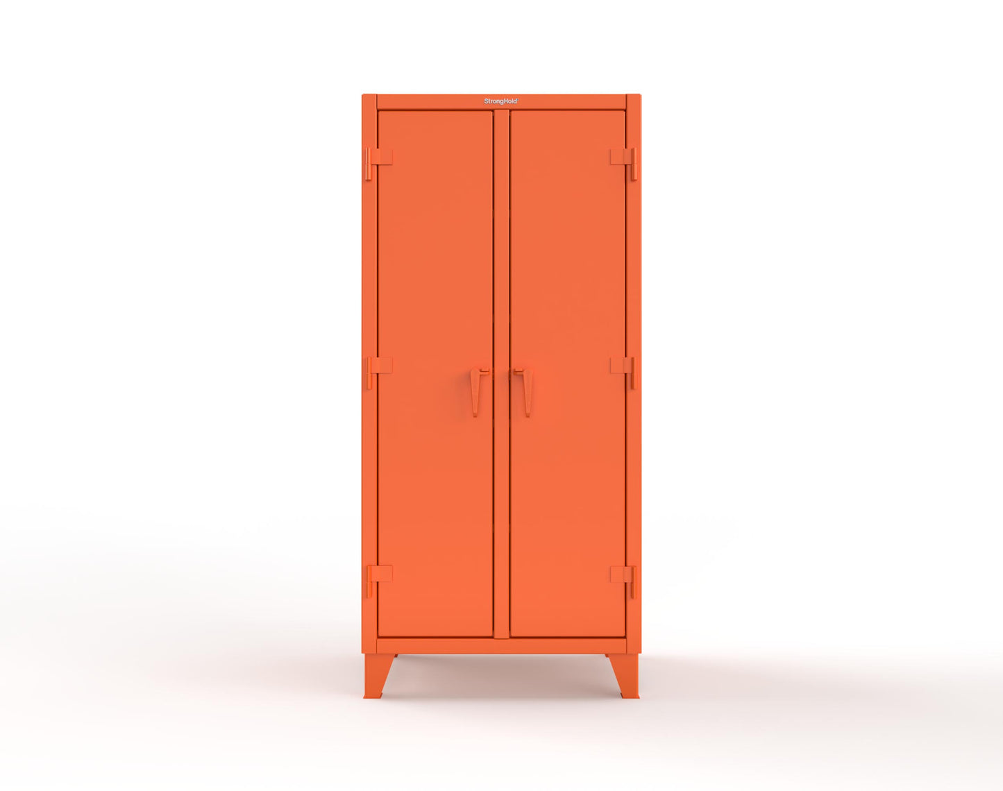 Extreme Duty 12 GA Double Shift Cabinet with 8 Shelves - 36 In. W x 24 In. D x 78 In. H - 36-DS-248-2009