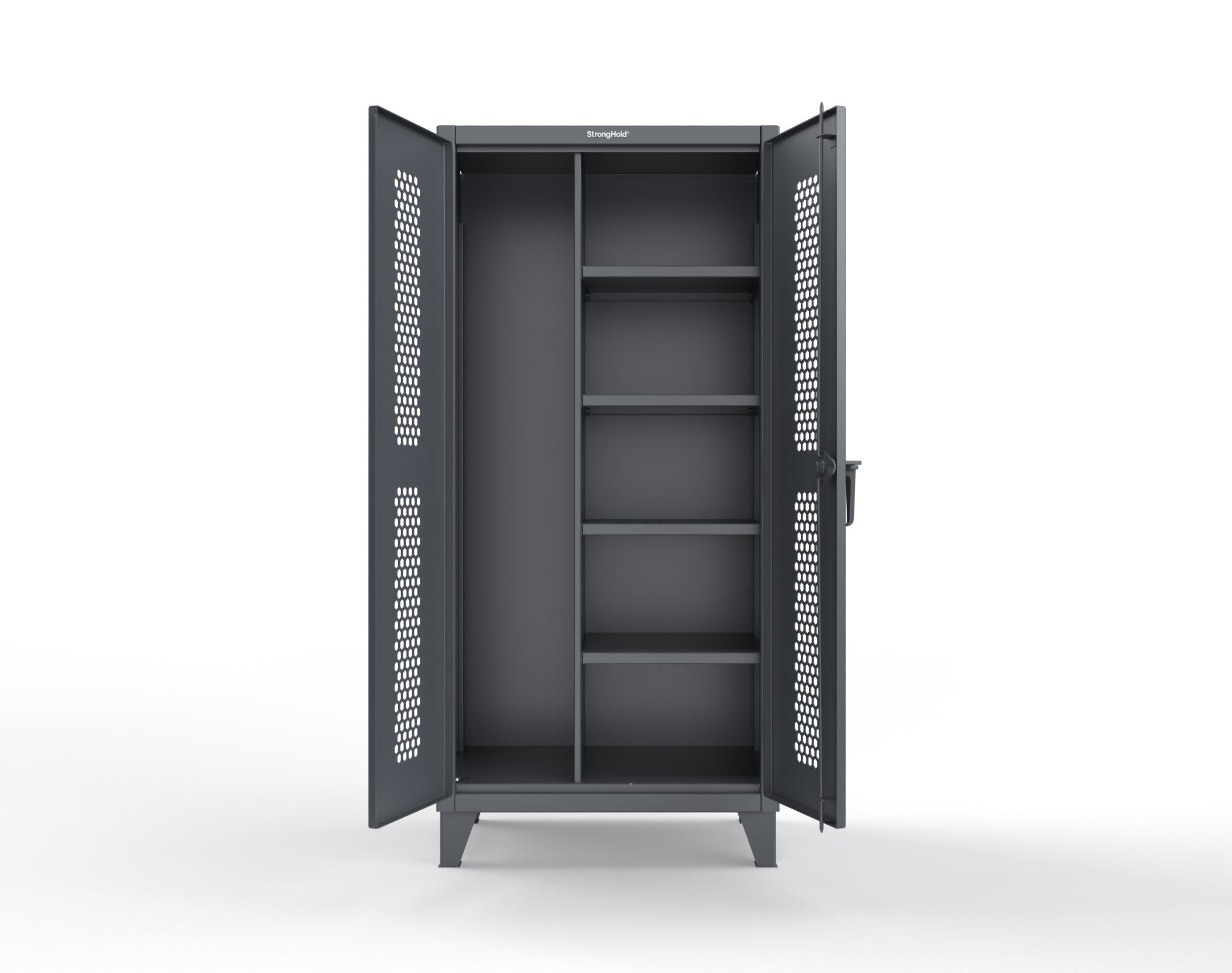 Extreme Duty 12 GA Janitorial Cabinet, 36-h-bc-244 | Strong Hold