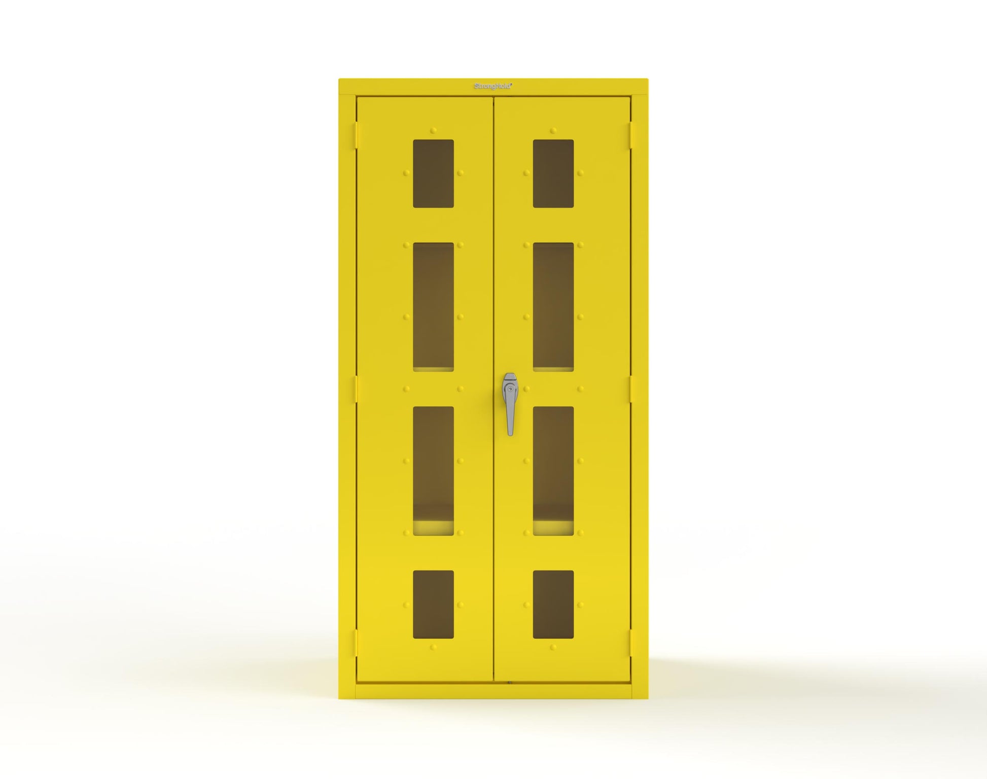 Heavy Duty 18 GA Cabinet with Clearview Doors - 36 in. W x 24 in. D x 72 in. H - 36-LD-243-P-1021