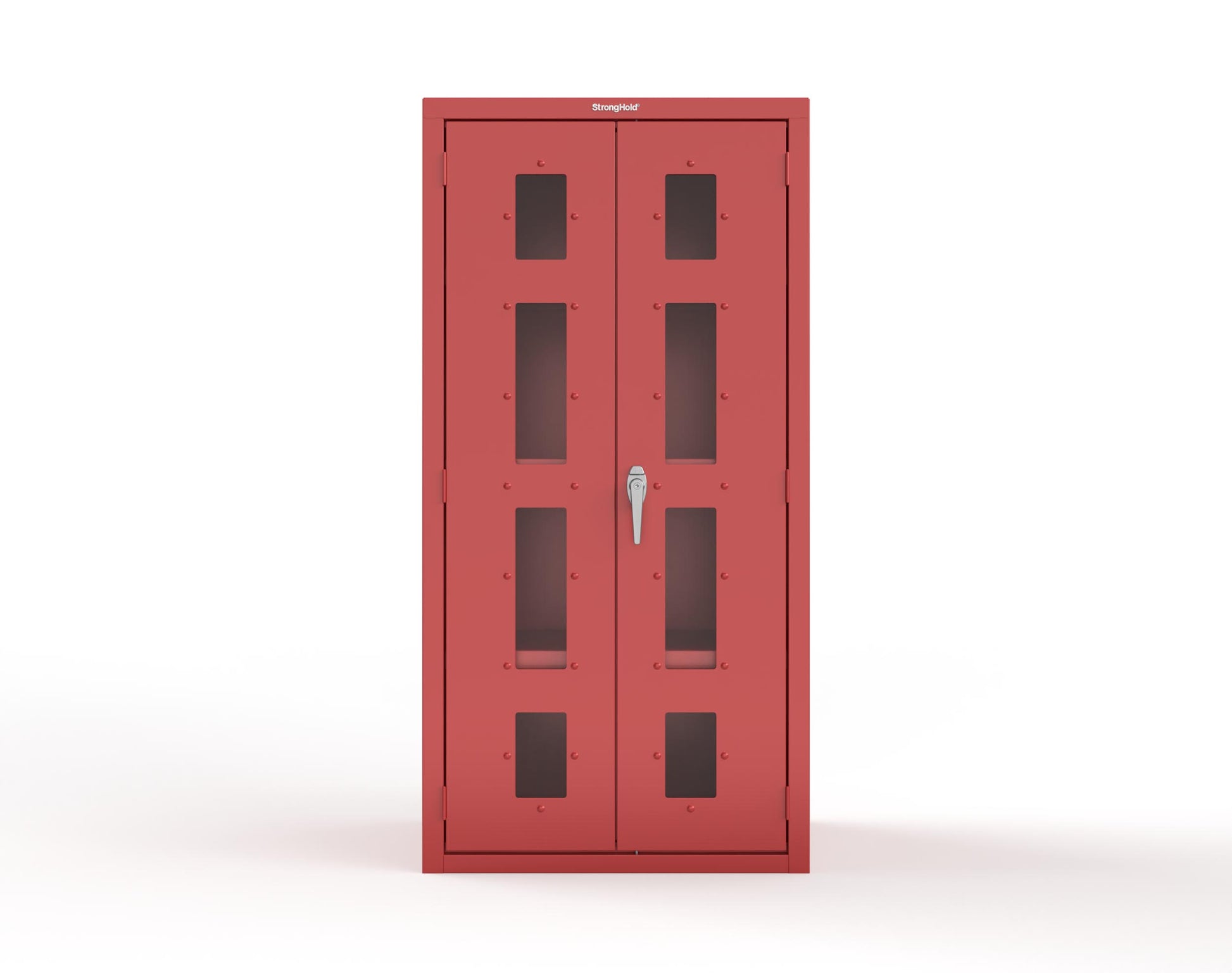 Heavy Duty 18 GA Cabinet with Clearview Doors - 36 in. W x 24 in. D x 72 in. H - 36-LD-243-P-3001