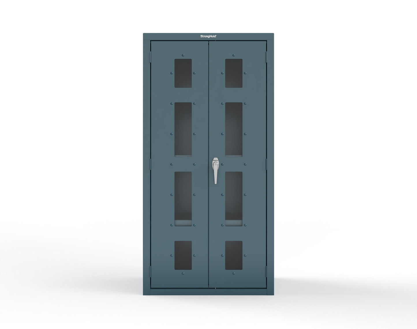 Heavy Duty 18 GA Cabinet with Clearview Doors - 36 in. W x 24 in. D x 72 in. H - 36-LD-243-P-5001