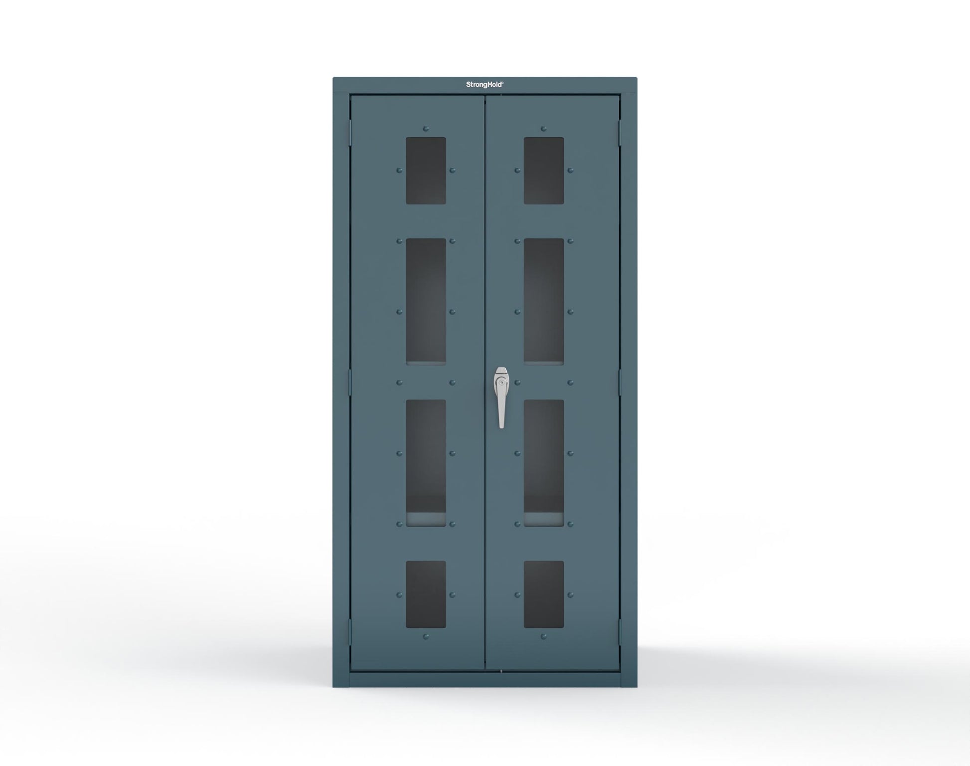 Heavy Duty 18 GA Cabinet with Clearview Doors - 36 in. W x 24 in. D x 72 in. H - 36-LD-243-P-5001