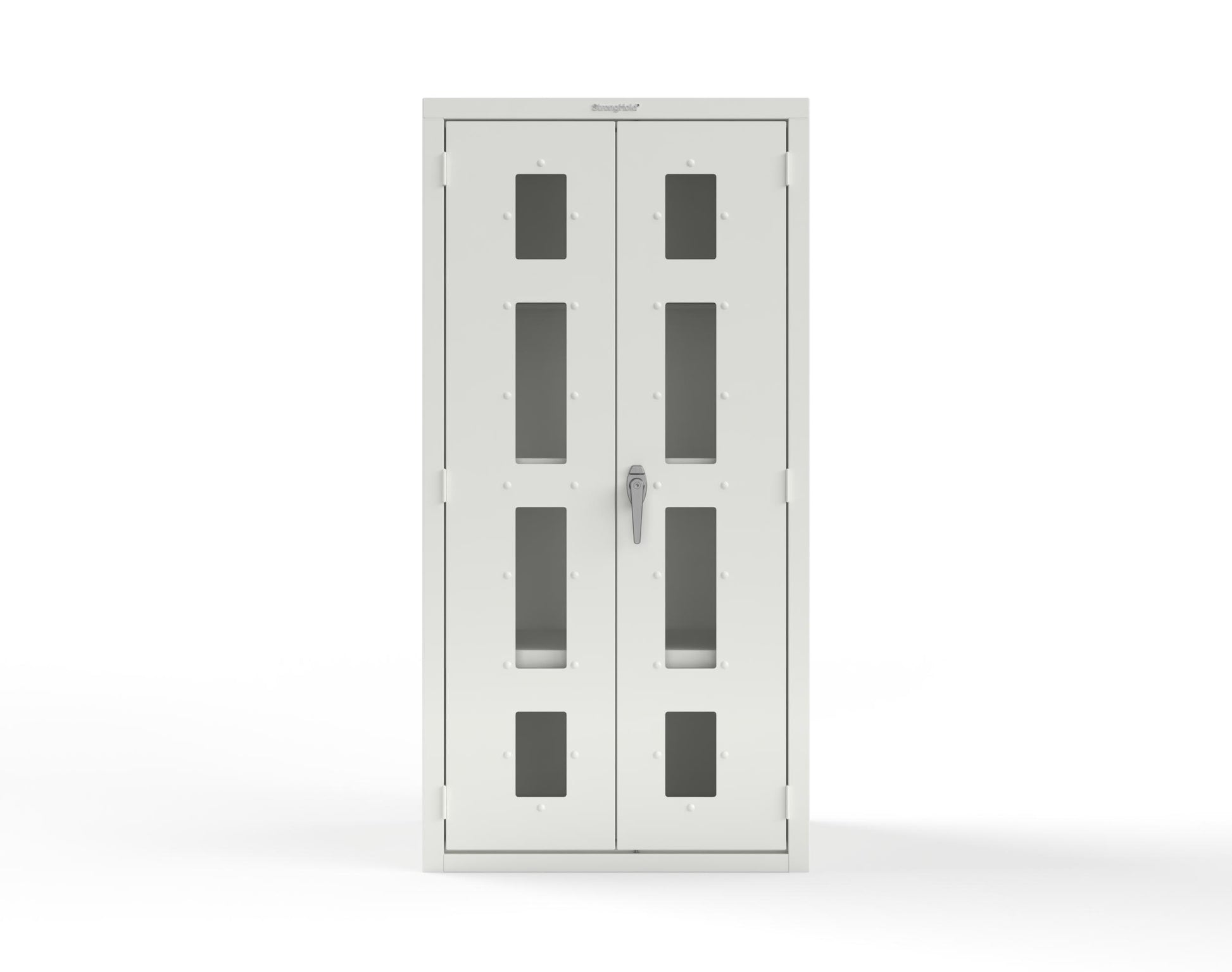 Heavy Duty 18 GA Cabinet with Clearview Doors - 36 in. W x 24 in. D x 72 in. H - 36-LD-243-P-9003