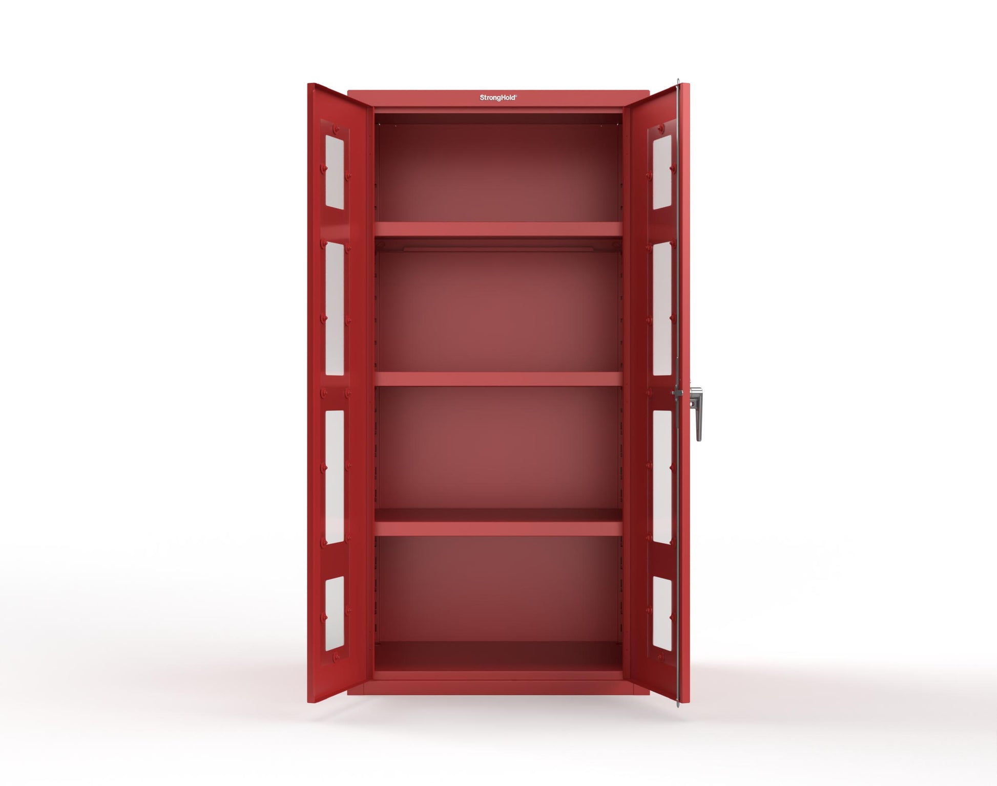 Heavy Duty 18 GA Cabinet with Clearview Doors - 36 in. W x 24 in. D x 72 in. H - 36-LD-243-P-3001