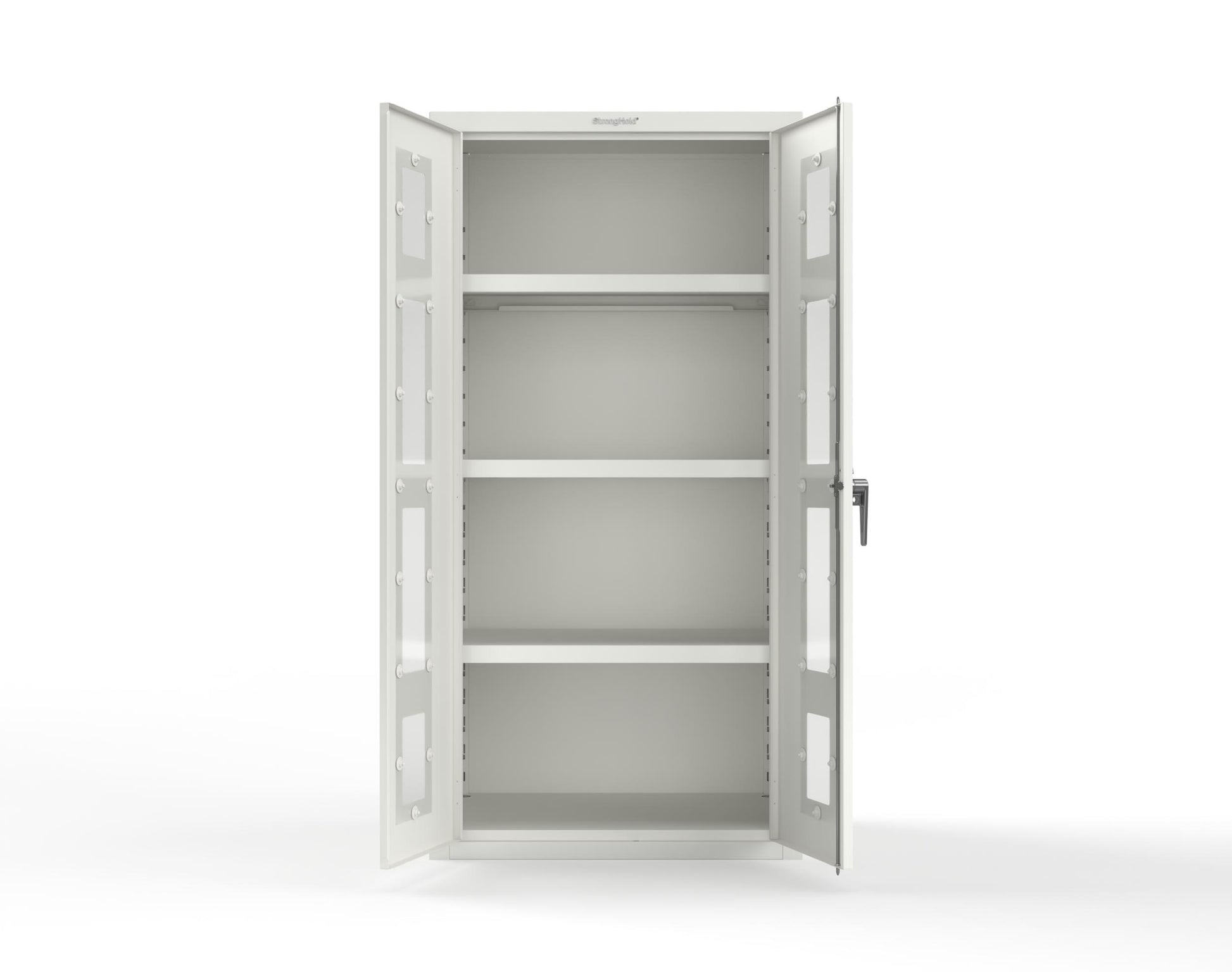 Heavy Duty 18 GA Cabinet with Clearview Doors - 36 in. W x 24 in. D x 72 in. H - 36-LD-243-P-9003