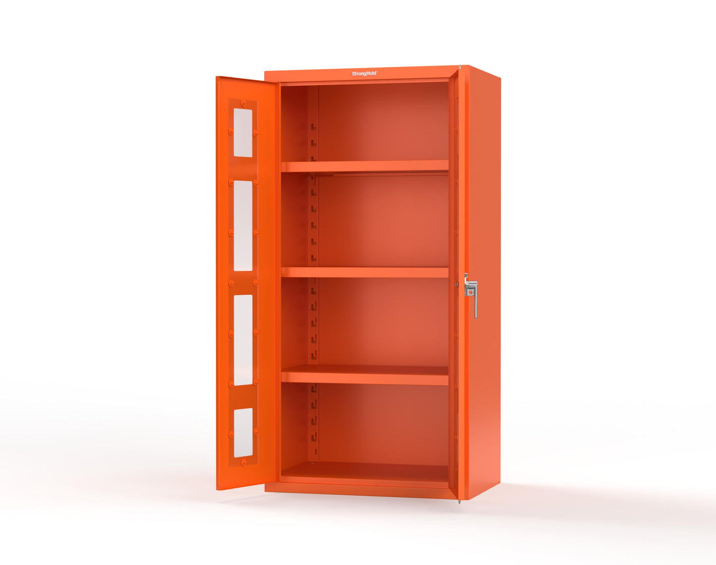 Heavy Duty 18 GA Cabinet with Clearview Doors - 36 in. W x 24 in. D x 72 in. H - 36-LD-243-P-2009