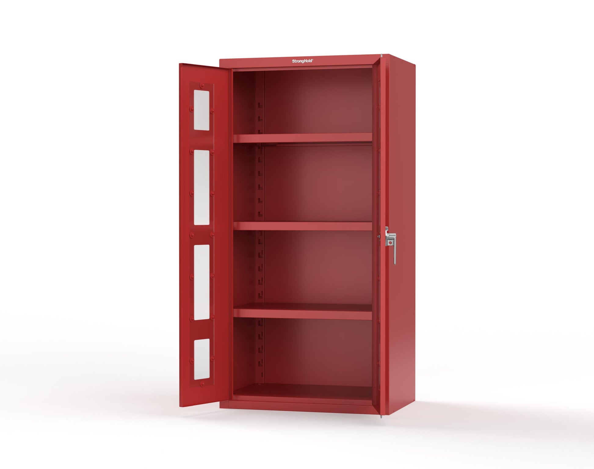 Heavy Duty 18 GA Cabinet with Clearview Doors - 36 in. W x 24 in. D x 72 in. H - 36-LD-243-P-3001