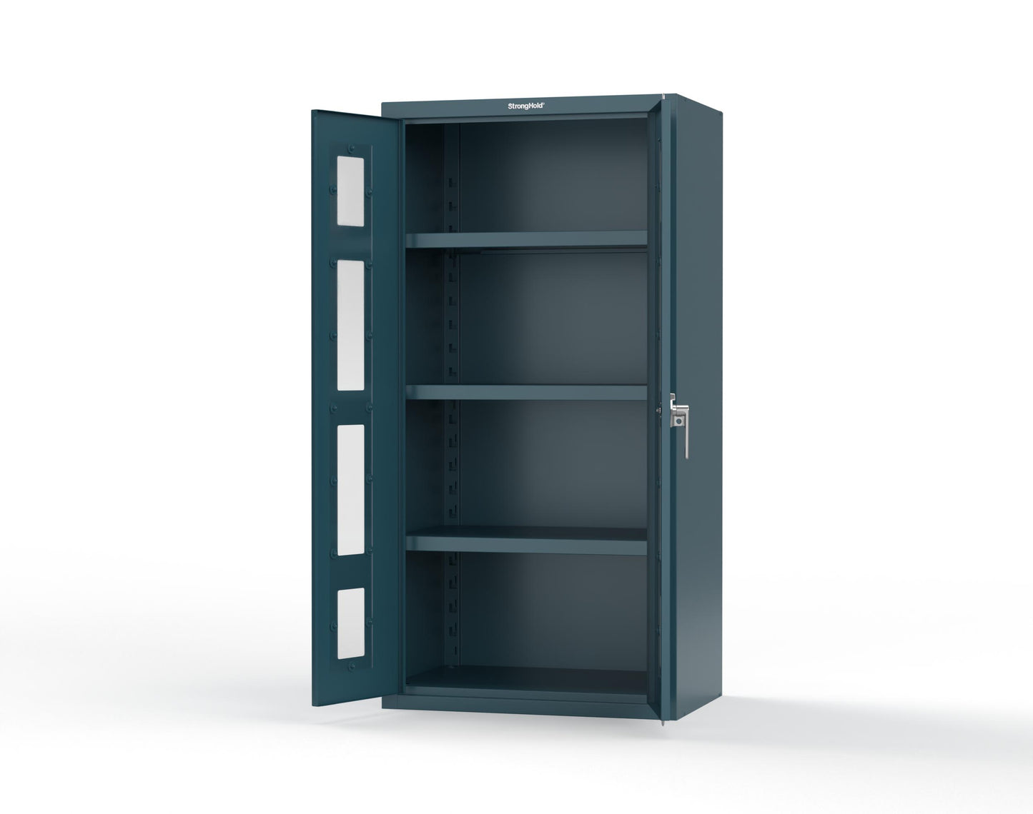 Heavy Duty 18 GA Cabinet with Clearview Doors - 36 in. W x 24 in. D x 72 in. H - 36-LD-243-P-5001