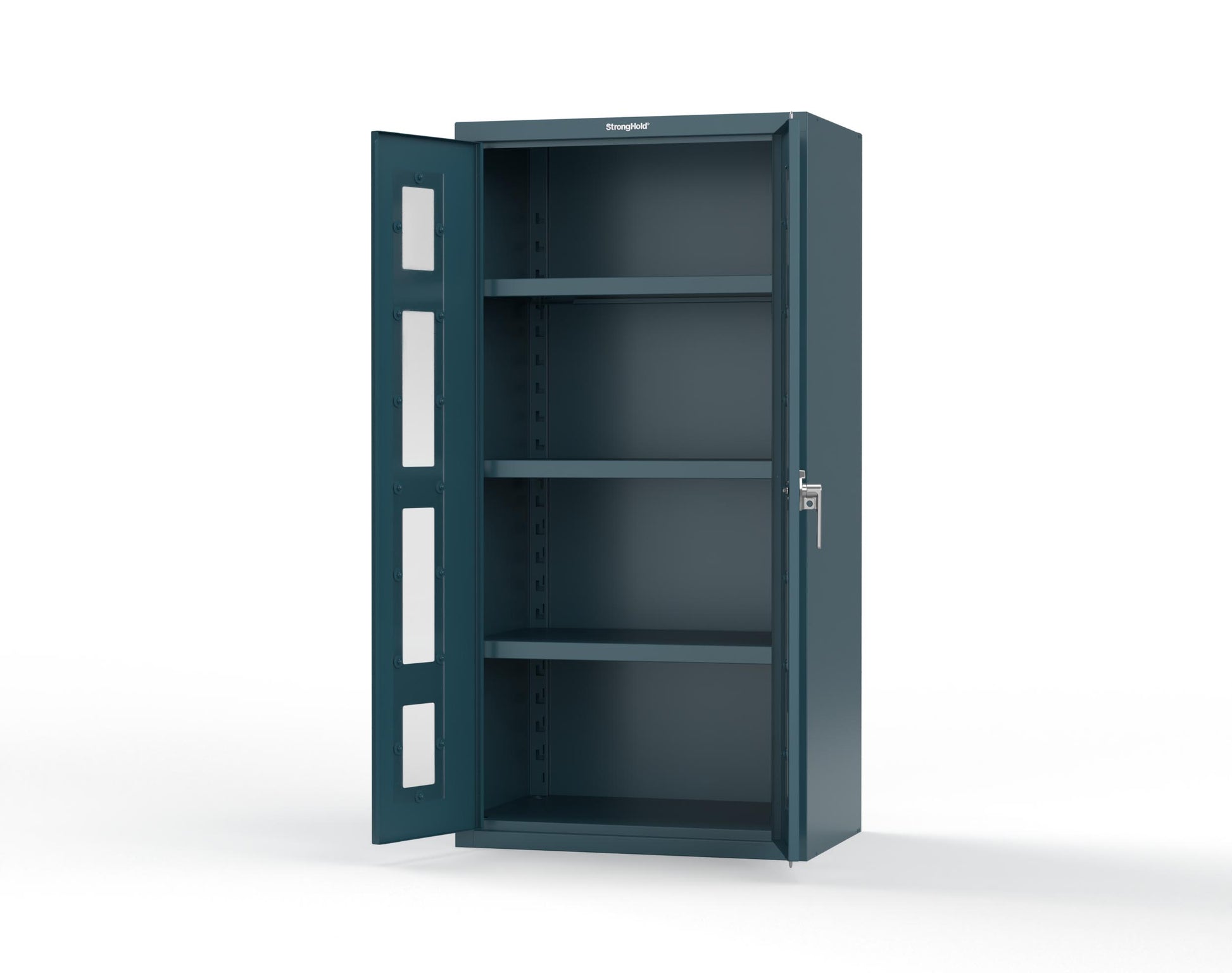 Heavy Duty 18 GA Cabinet with Clearview Doors - 36 in. W x 24 in. D x 72 in. H - 36-LD-243-P-5001