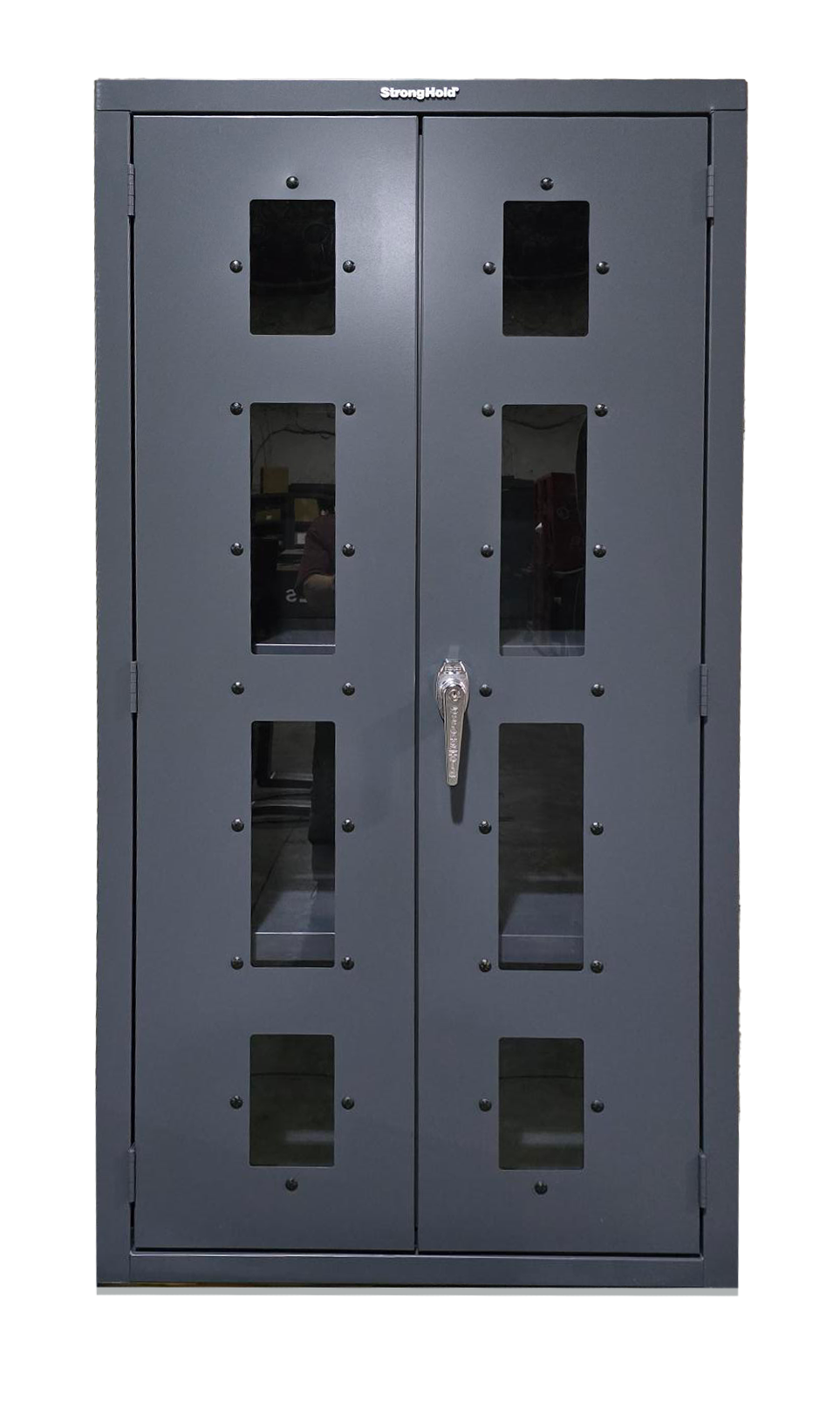 Heavy Duty 18 GA Cabinet with Clearview Doors - 36 in. W x 24 in. D x 72 in. H - Outlet