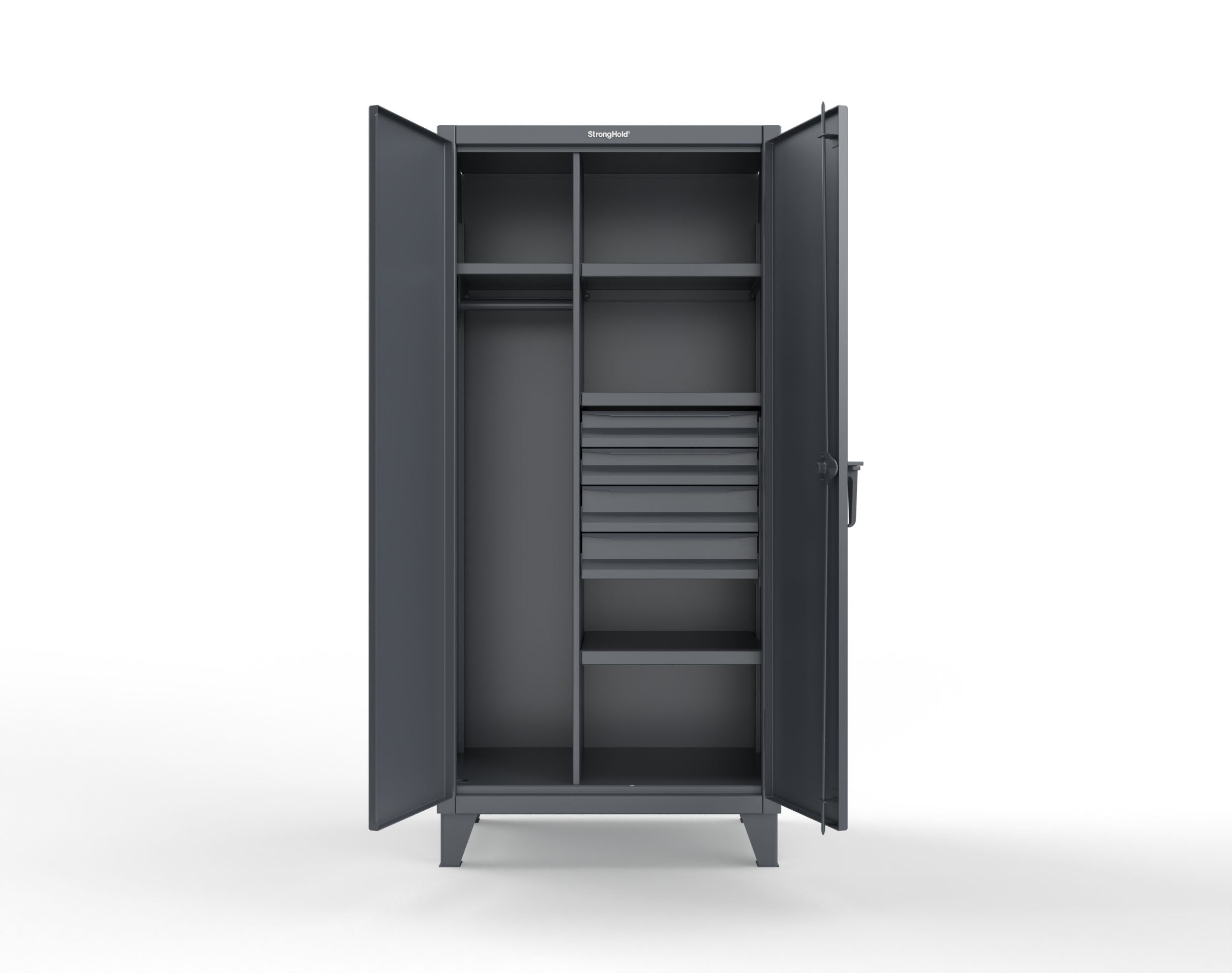 Extreme Duty 12 GA Uniform Cabinet, 36-w-244-4db | Strong Hold