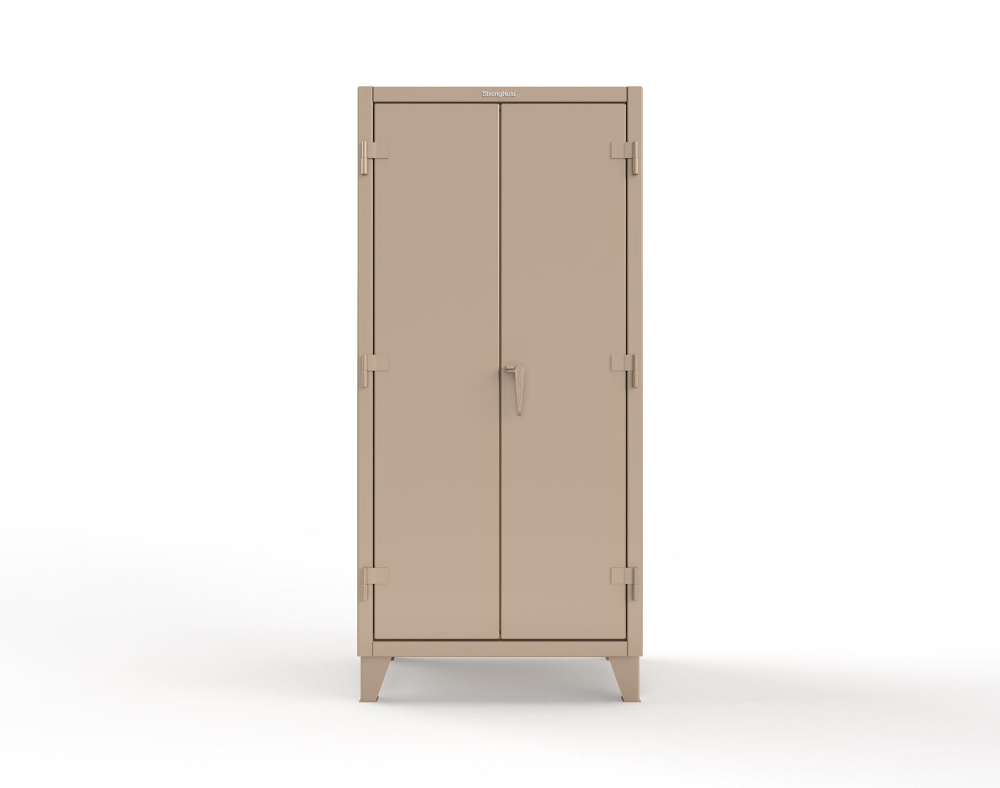 Extreme Duty 12 GA Uniform Cabinet with 5 Shelves - 36 In. W x 24 In. D x 78 In. H - 36-W-245-1019
