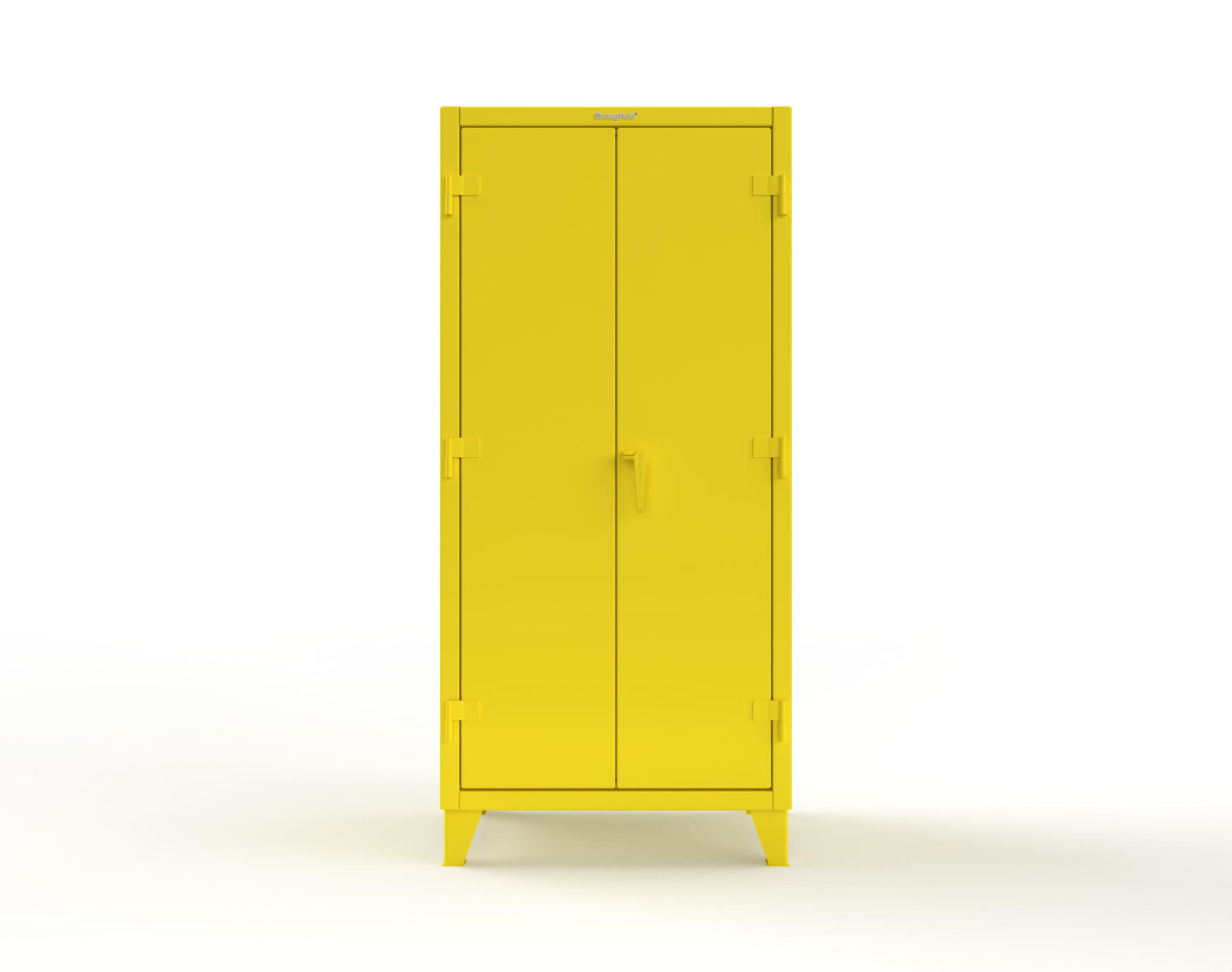 Extreme Duty 12 GA Uniform Cabinet with 5 Shelves - 36 In. W x 24 In. D x 78 In. H - 36-W-245-1021
