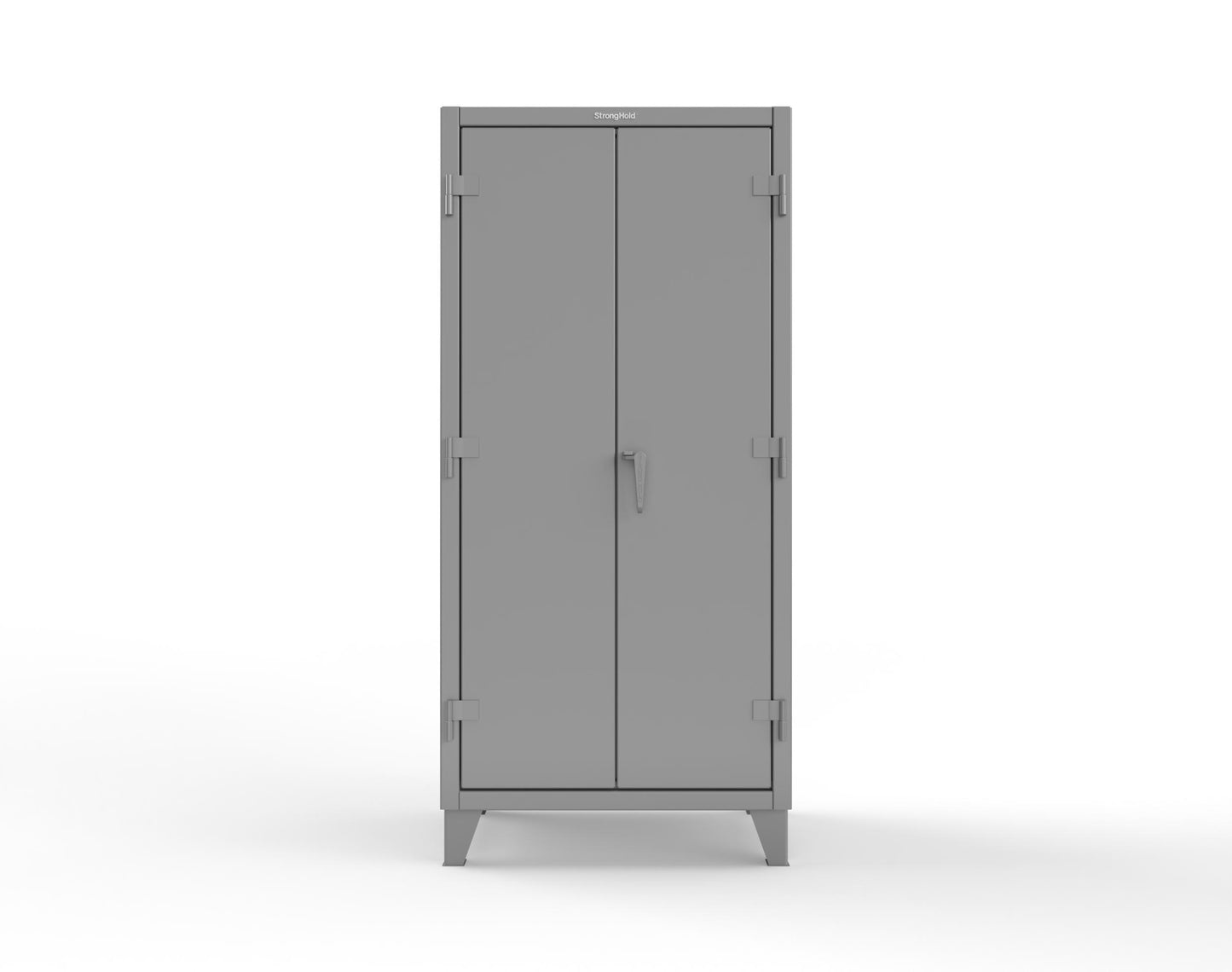 Extreme Duty 12 GA Uniform Cabinet with 5 Shelves - 36 In. W x 24 In. D x 78 In. H - 36-W-245-7037
