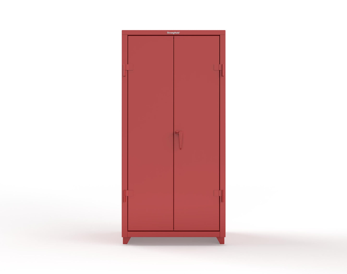 Extra Heavy Duty 14 GA Uniform Cabinet with Hanger Rod, 1 Shelf - 36 In. W x 24 In. D x 75 In. H - 36-WR-241-L-3001