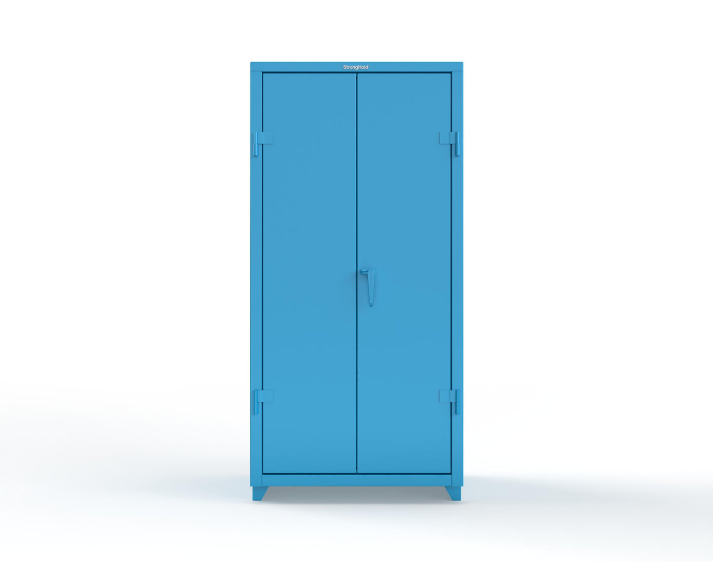 Extra Heavy Duty 14 GA Uniform Cabinet with Hanger Rod, 1 Shelf - 36 In. W x 24 In. D x 75 In. H - 36-WR-241-L-5012