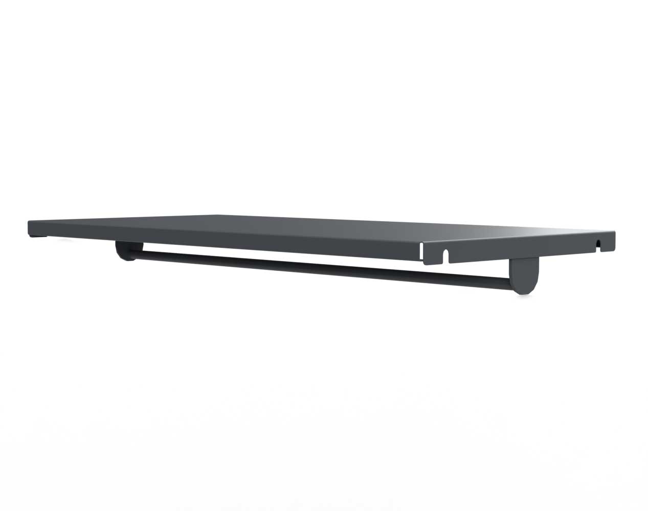 Full-Width Adjustable Shelf with Rod for 60 in. W x 24 in. D Uniform Cabinet