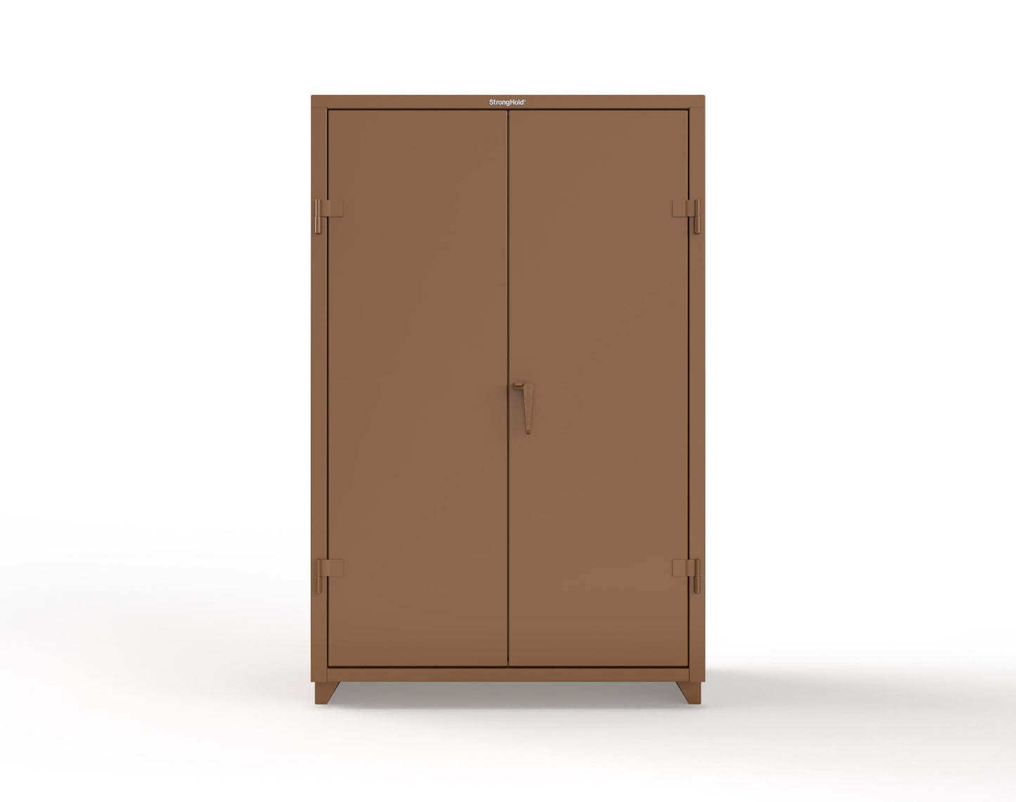 Extra Heavy Duty 14 GA Cabinet with 3 Shelves – 48 In. W x 24 In. D x 75 In. H - 46-243-L-8008