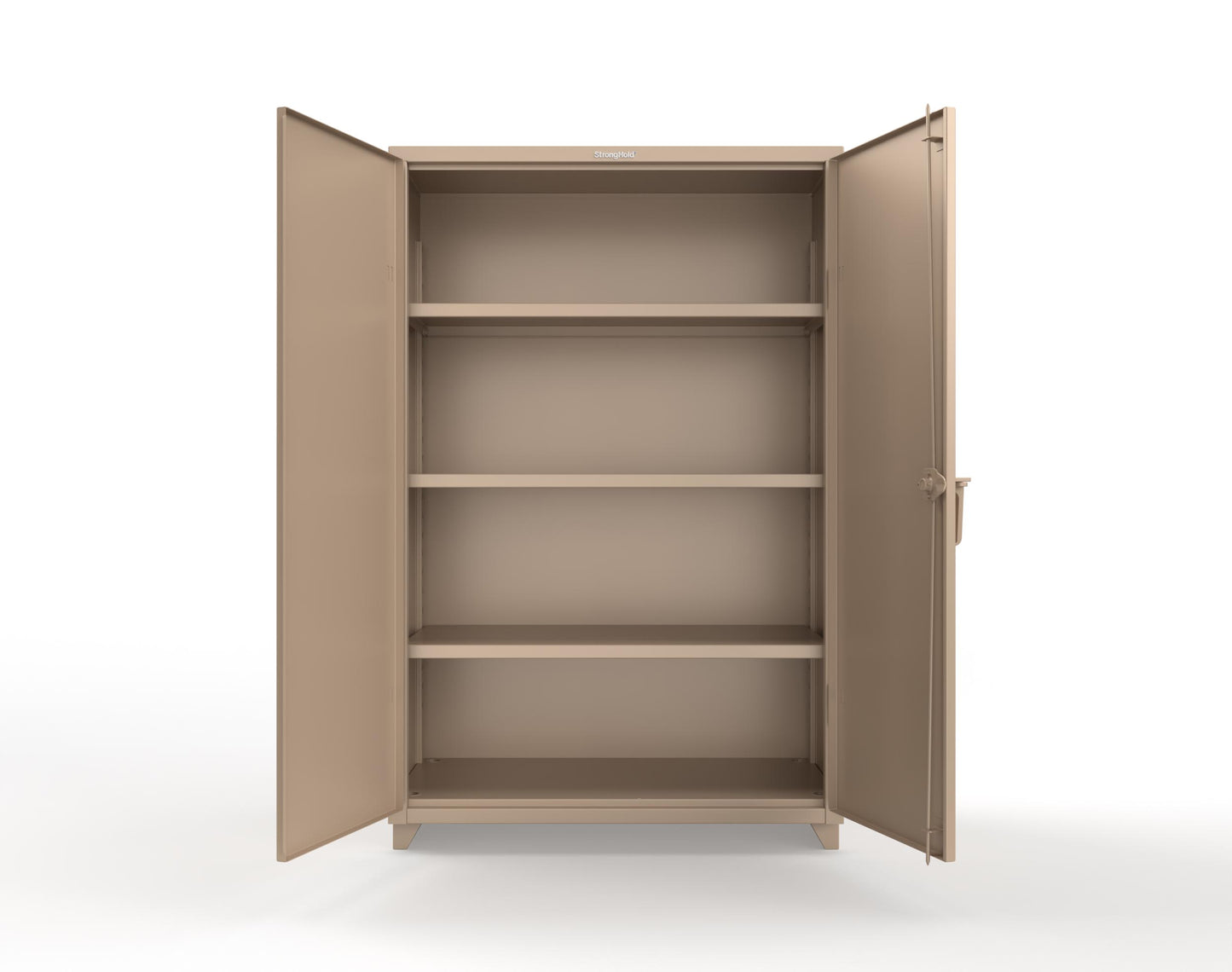 Extra Heavy Duty 14 GA Cabinet with 3 Shelves – 48 In. W x 24 In. D x 75 In. H - 46-243-L-1019