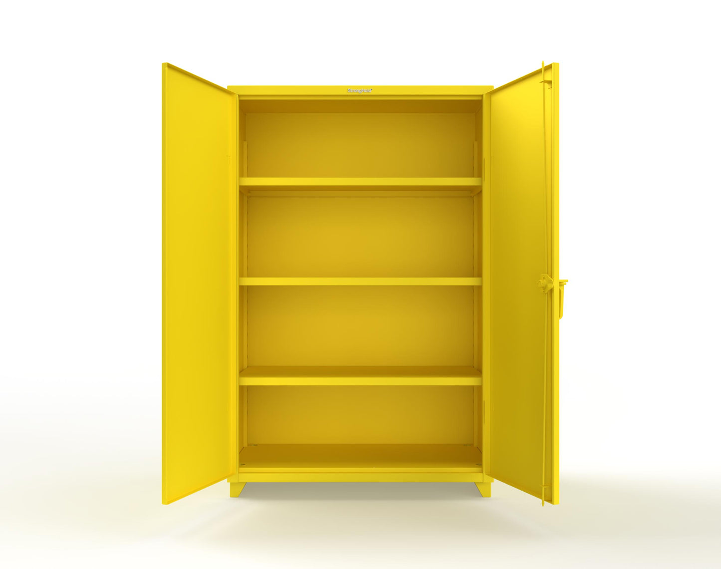 Extra Heavy Duty 14 GA Cabinet with 3 Shelves – 48 In. W x 24 In. D x 75 In. H - 46-243-L-1021