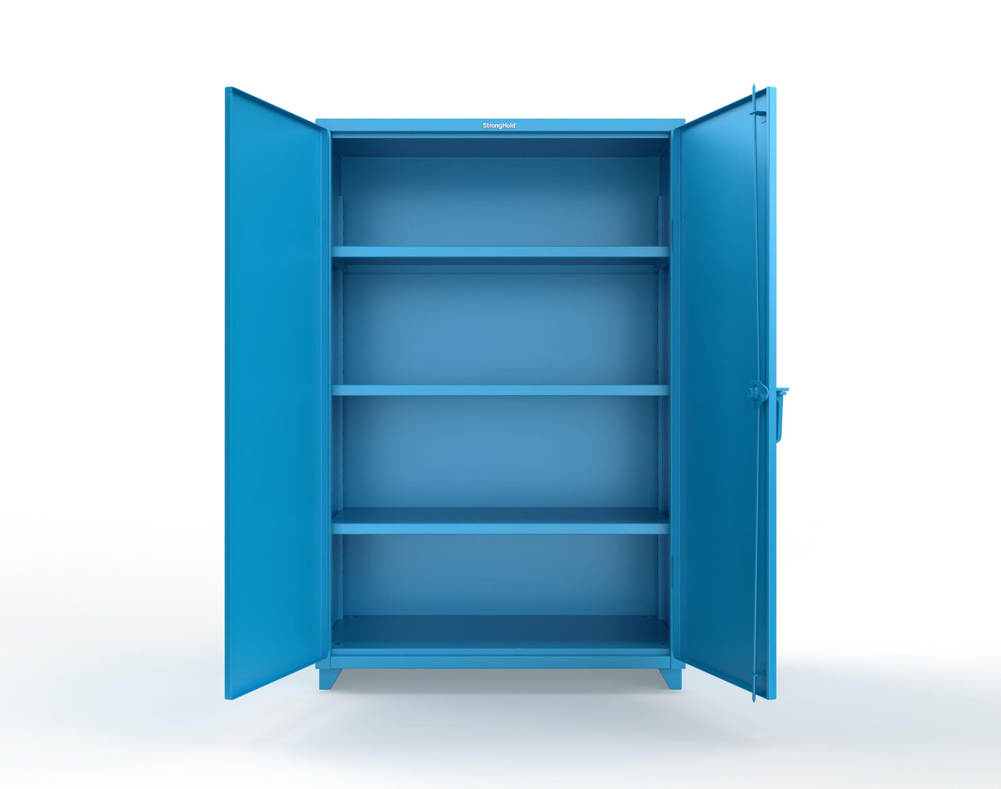 Extra Heavy Duty 14 GA Cabinet with 3 Shelves – 48 In. W x 24 In. D x 75 In. H - 46-243-L-5012