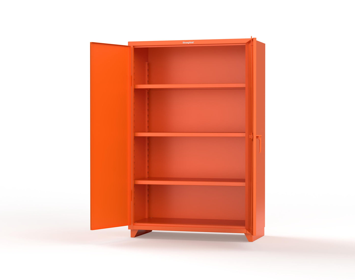 Extra Heavy Duty 14 GA Cabinet with 3 Shelves – 48 In. W x 24 In. D x 75 In. H - 46-243-L-2009