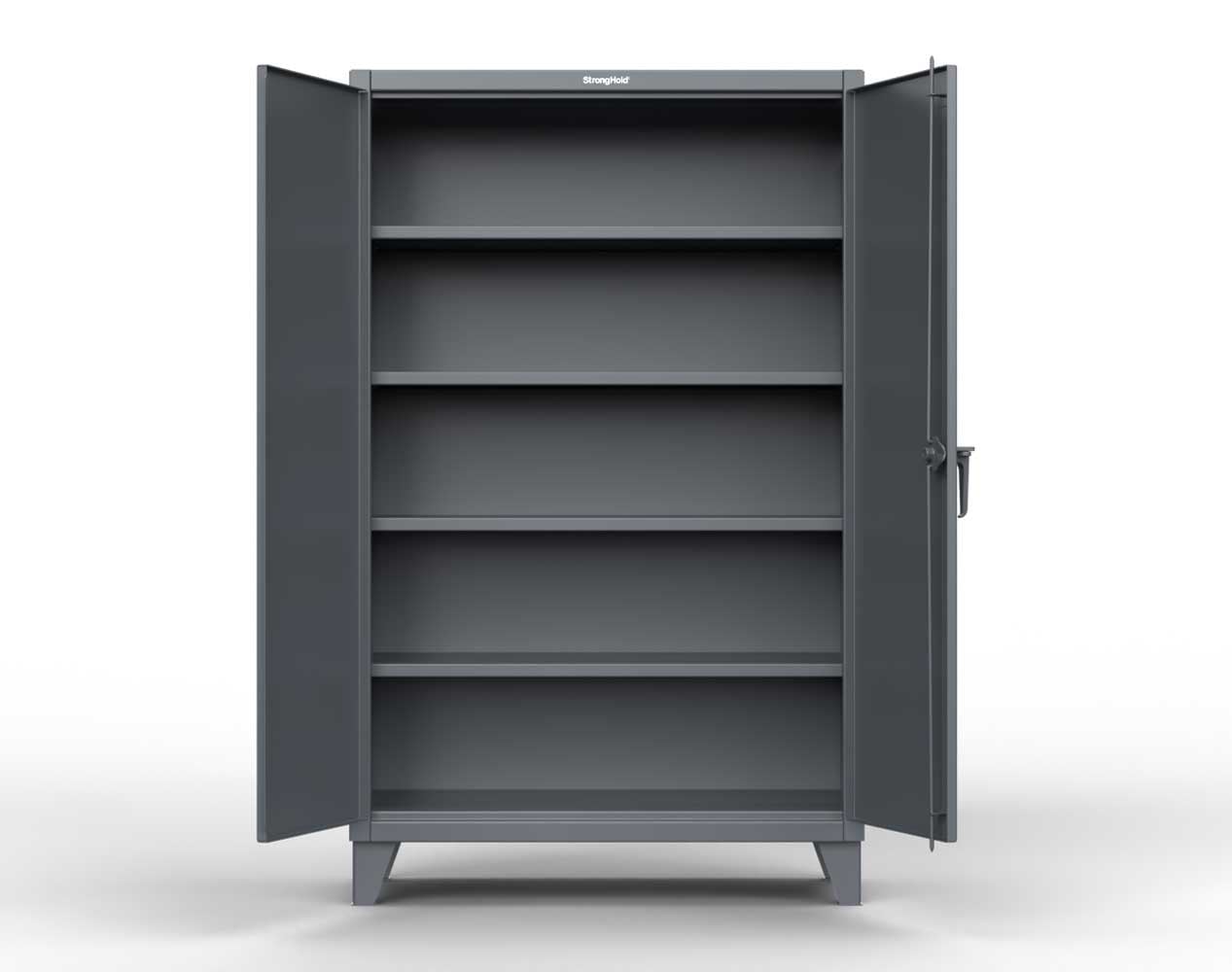 Extreme Duty 12 GA Cabinet with 4 Extra Deep Shelves - 36 In. W x 36 In. D x 78 In. H
