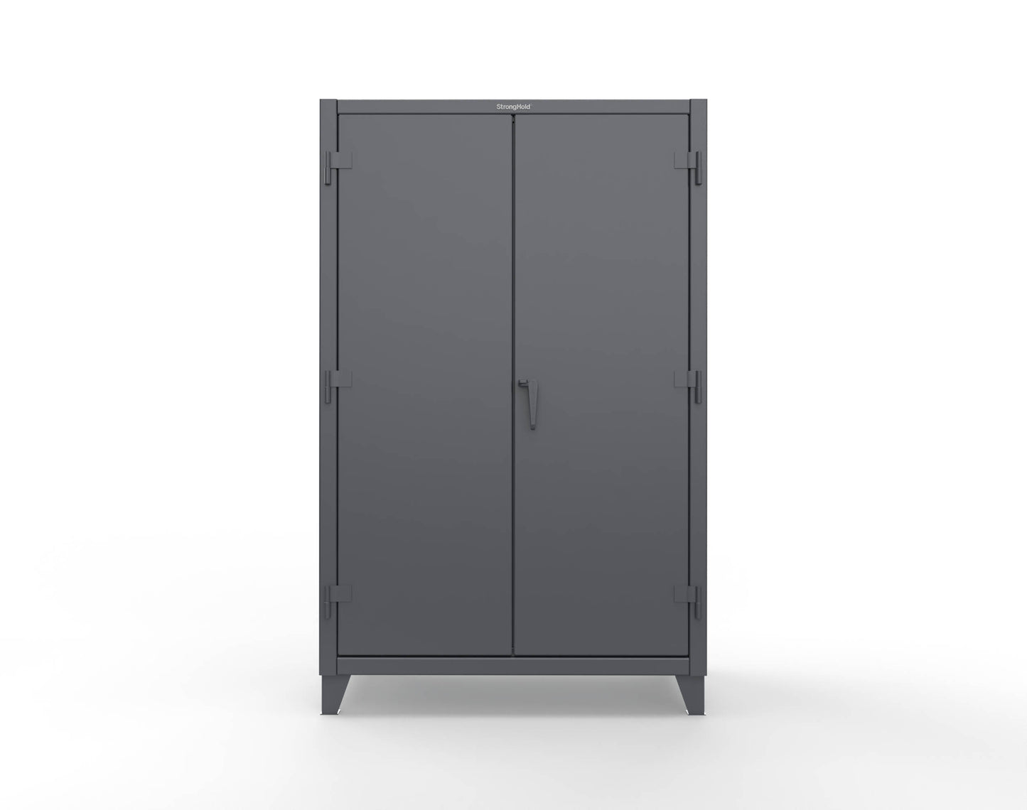 Extreme Duty 12 GA Cabinet with 4 Shelves - 48 In. W x 24 In. D x 78 In. H - 46-244-7024