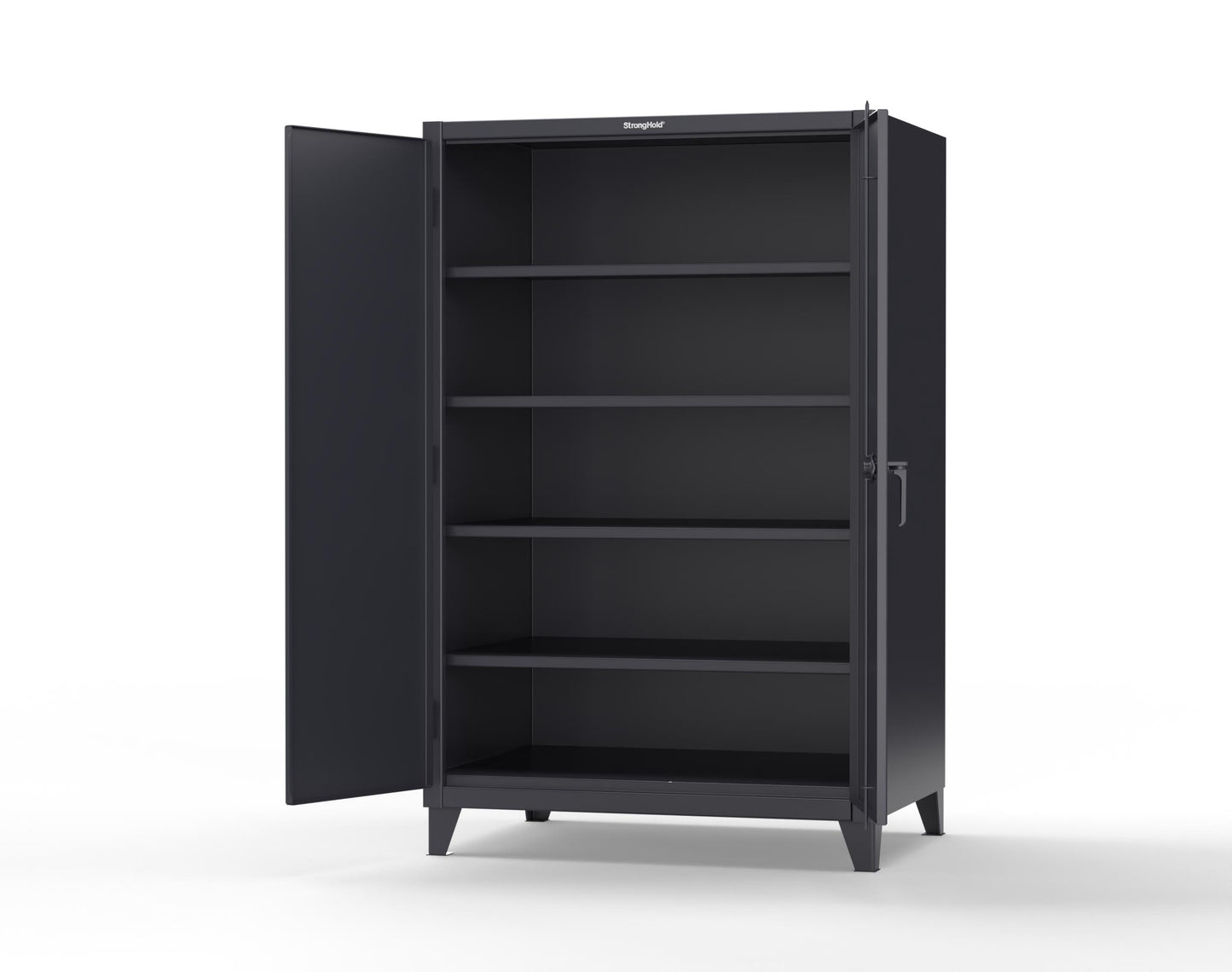 Extreme Duty 12 GA Cabinet with 4 Extra Deep Shelves - 48 In. W x 36 In. D x 78 In. H - 46-364-9005