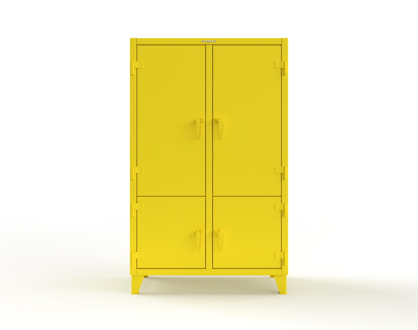 Extreme Duty 12 GA Cabinet with 4 Locking Doors - 48 In. W x 24 In. D x 78 In. H - 46-4D-248-1021