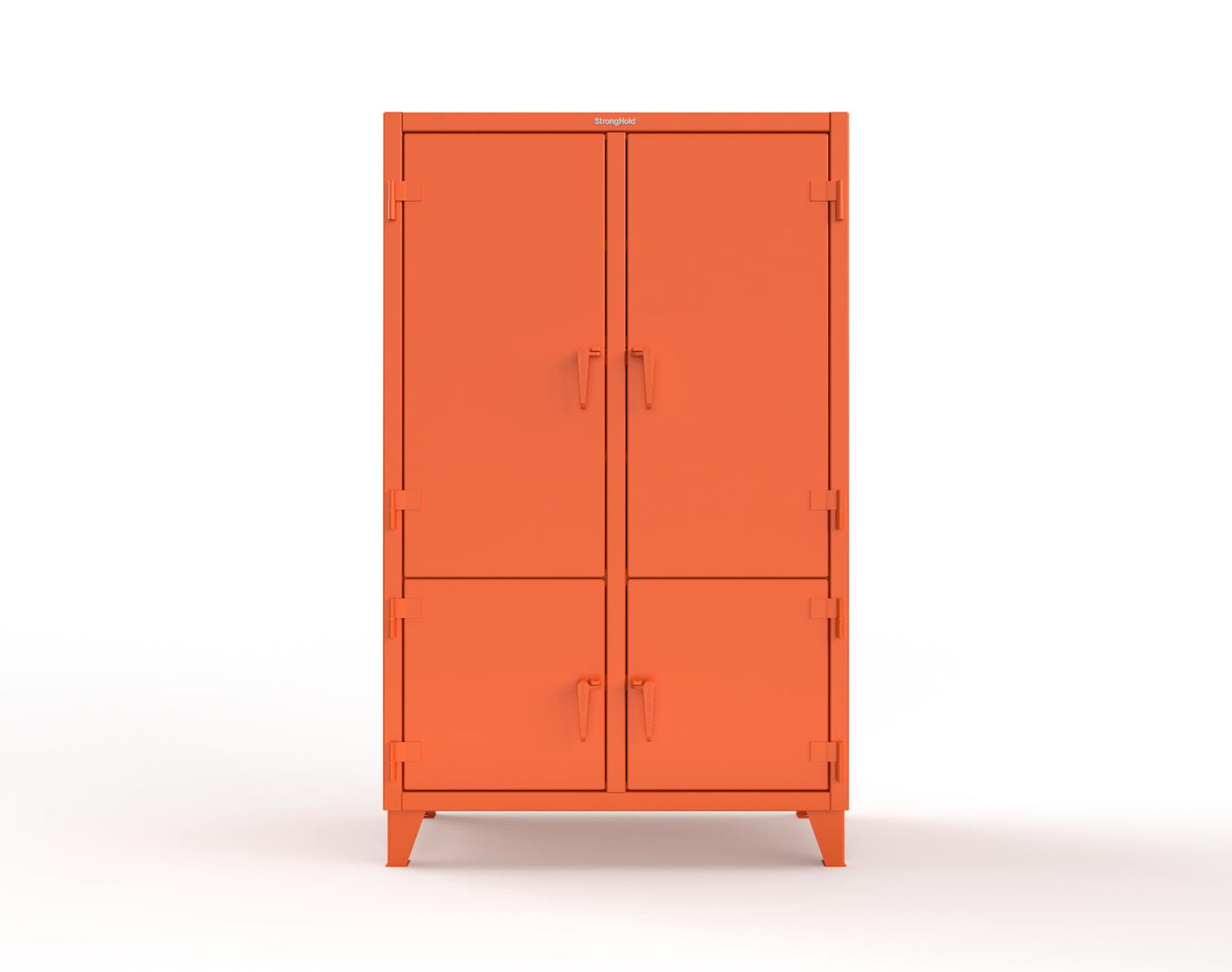 Extreme Duty 12 GA Cabinet with 4 Locking Doors - 48 In. W x 24 In. D x 78 In. H - 46-4D-248-2009