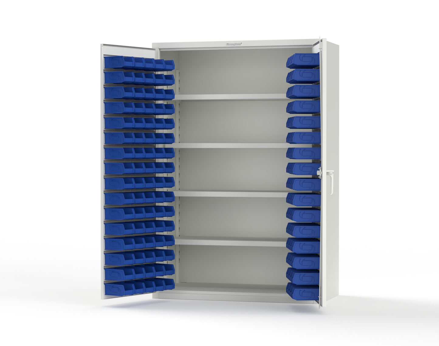 White (RAL 9003) / Blue (RAL 5001)