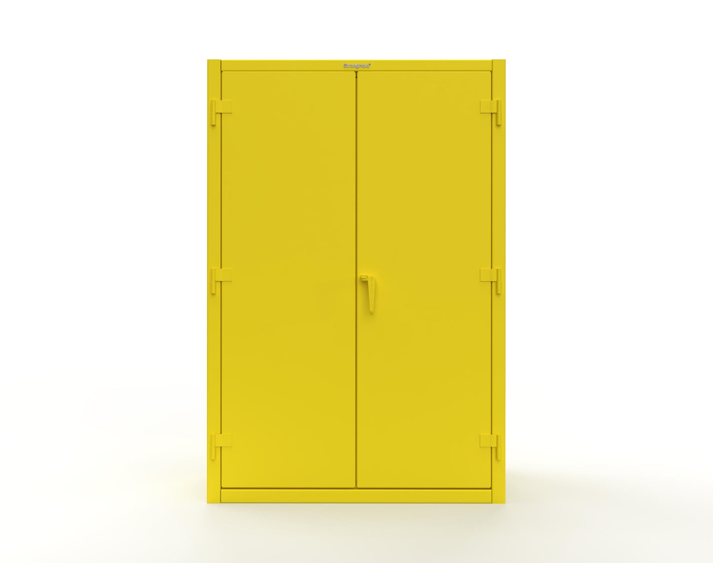 Extreme Duty 12 GA Industrial Slim-Line Cabinet with Bins - 48 In. W x 10 In. D x 72 In. H - 46-BSC-100-1021