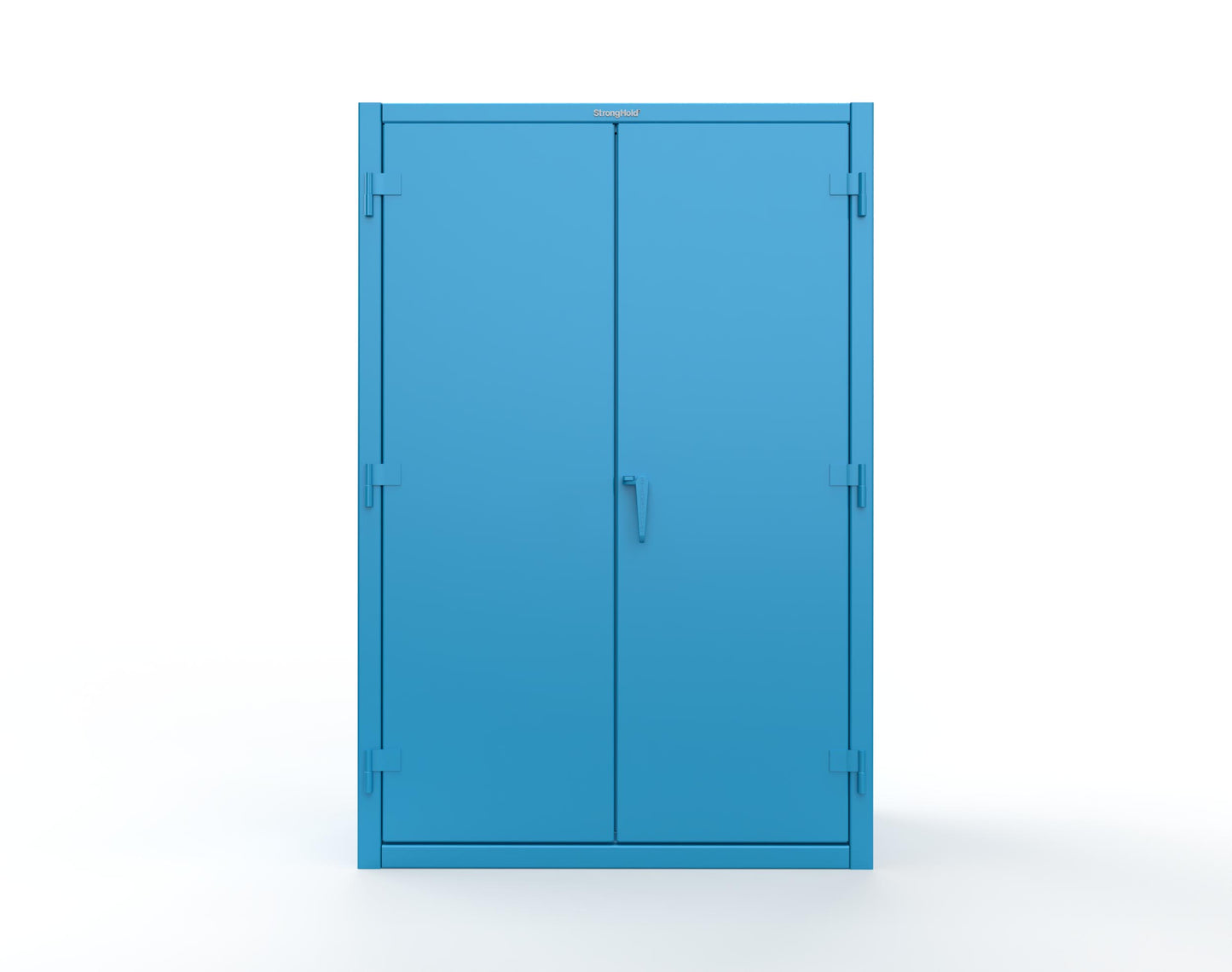 Extreme Duty 12 GA Industrial Slim-Line Cabinet with Bins - 48 In. W x 10 In. D x 72 In. H - 46-BSC-100-5012