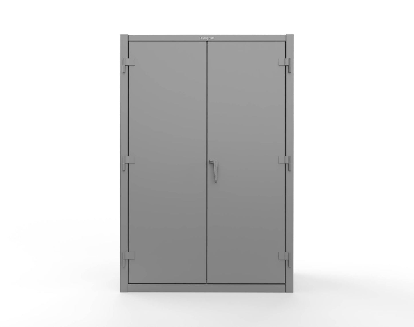 Extreme Duty 12 GA Industrial Slim-Line Cabinet with Bins - 48 In. W x 10 In. D x 72 In. H - 46-BSC-100-7037