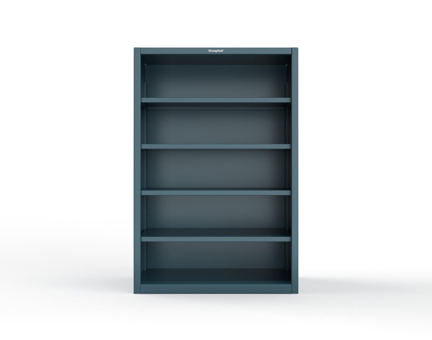 Extreme Duty 12 GA Closed Shelving Unit with 4 Shelves - 48 In. W x 24 In. D x 72 In. H - 46-CSU-244-5001