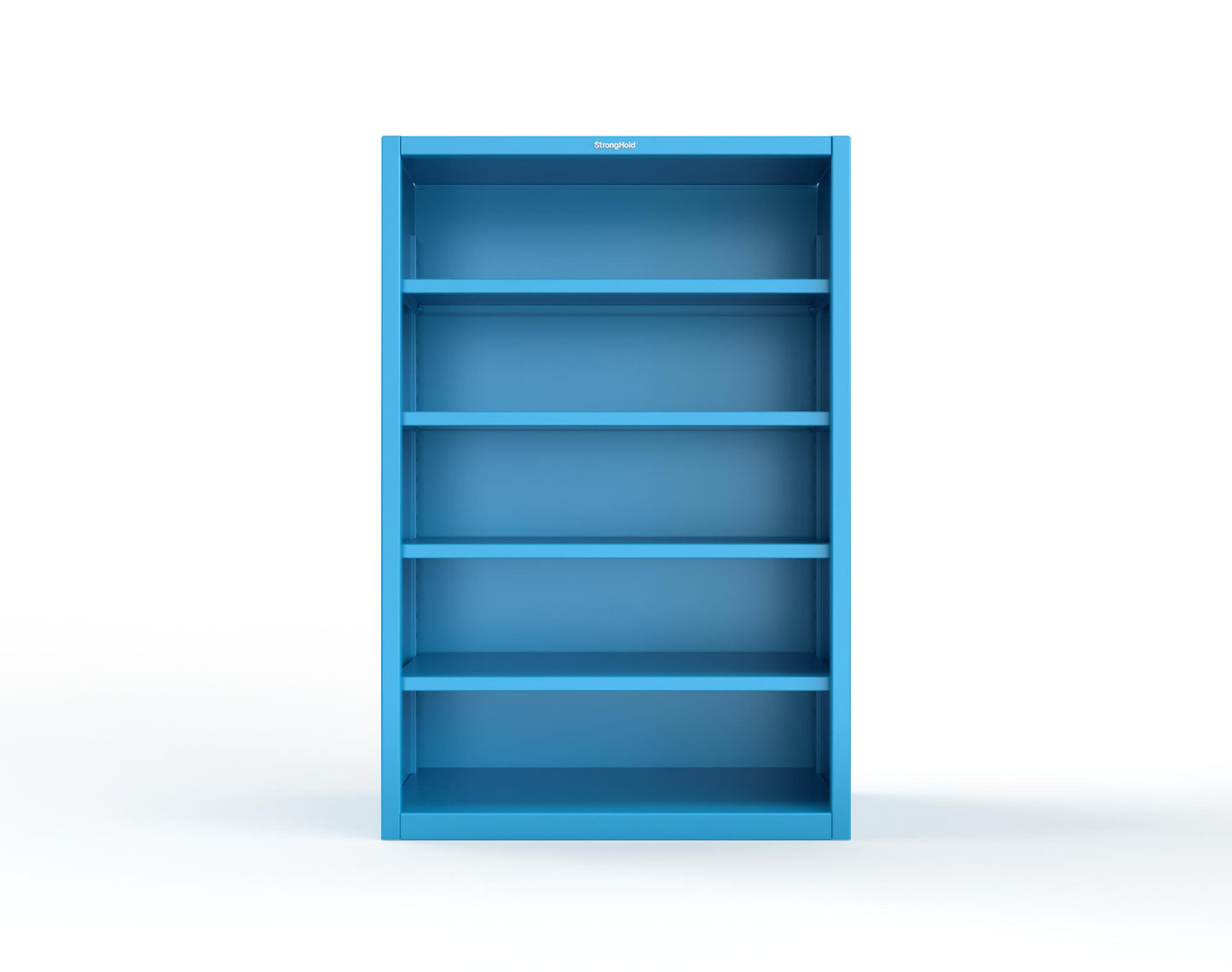 Extreme Duty 12 GA Closed Shelving Unit with 4 Shelves - 48 In. W x 24 In. D x 72 In. H - 46-CSU-244-5012