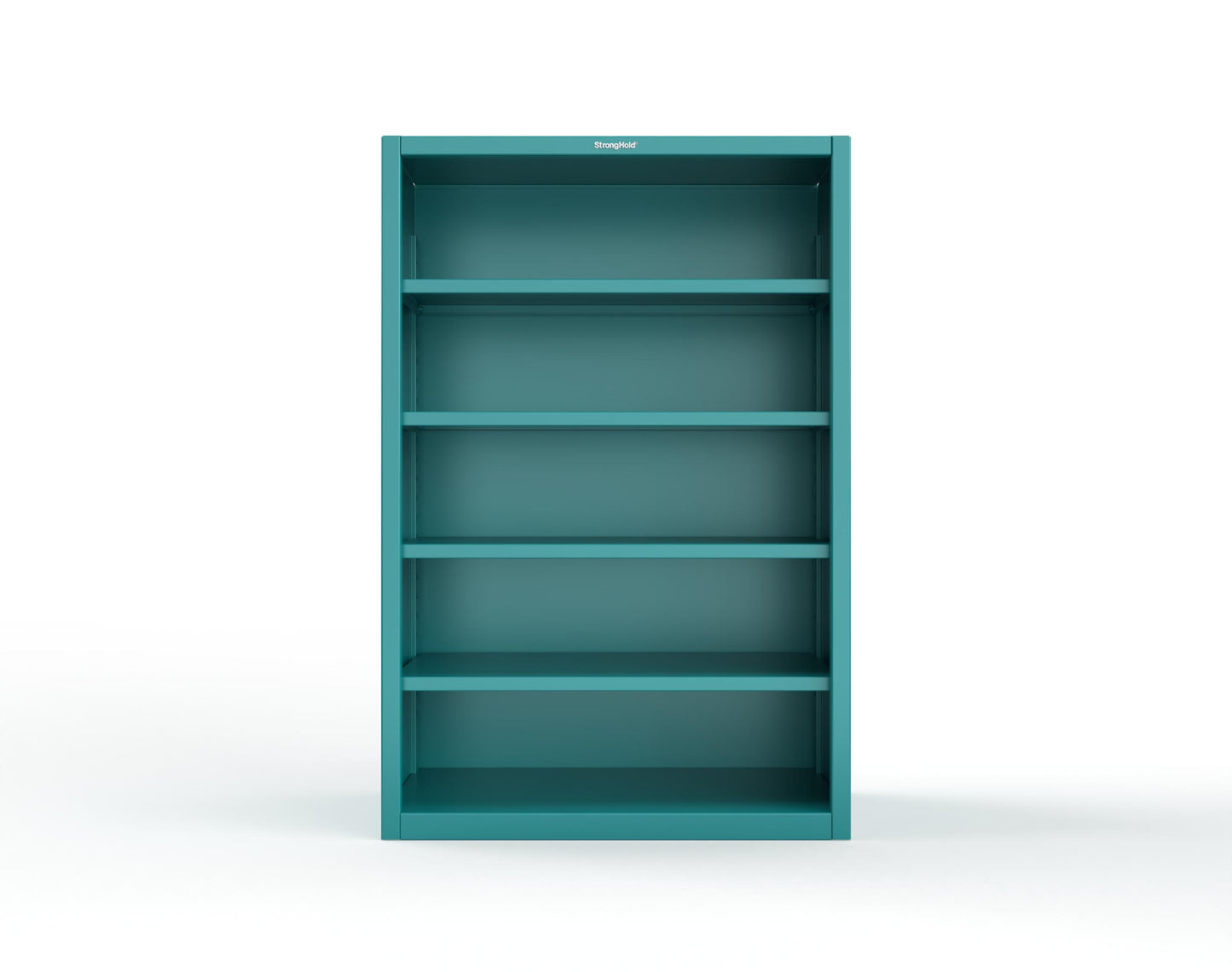 Extreme Duty 12 GA Closed Shelving Unit with 4 Shelves - 48 In. W x 24 In. D x 72 In. H - 46-CSU-244-5021