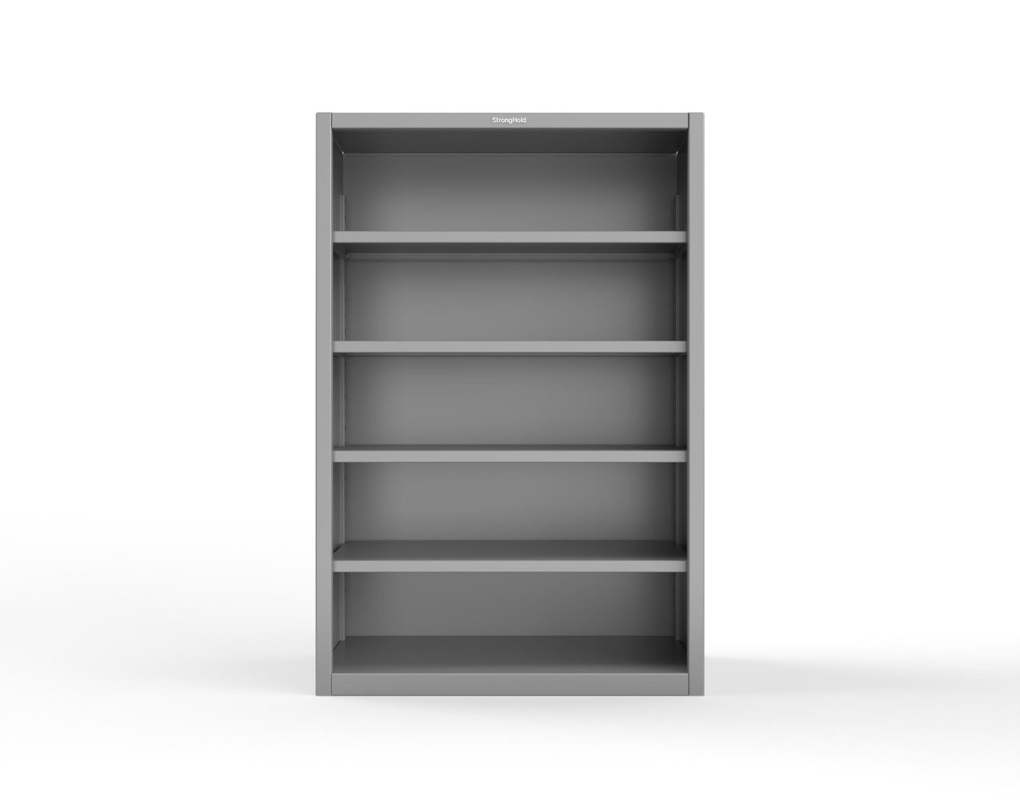Extreme Duty 12 GA Closed Shelving Unit with 4 Shelves - 48 In. W x 24 In. D x 72 In. H - 46-CSU-244-7037