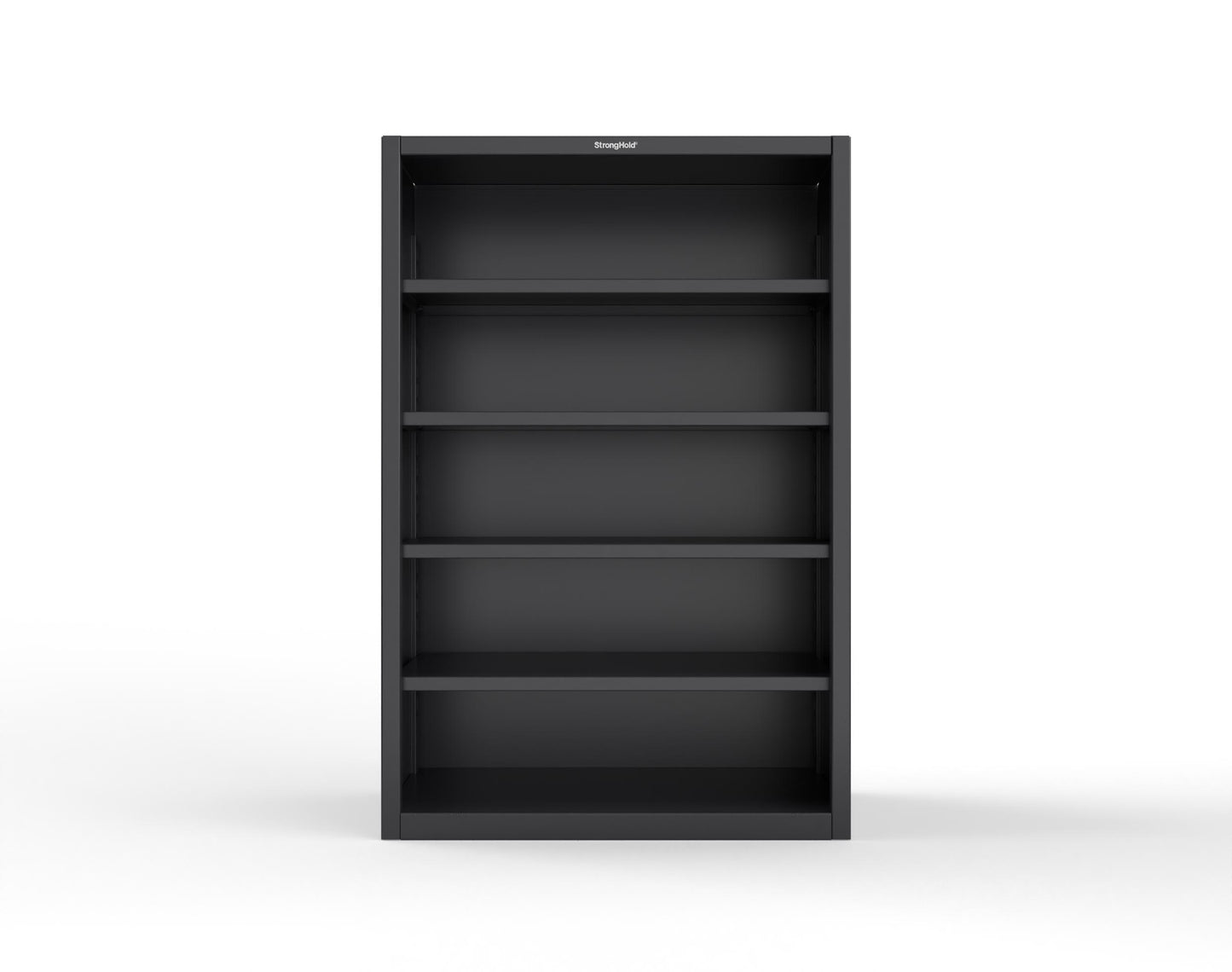Extreme Duty 12 GA Closed Shelving Unit with 4 Shelves - 48 In. W x 24 In. D x 72 In. H - 46-CSU-244-9005
