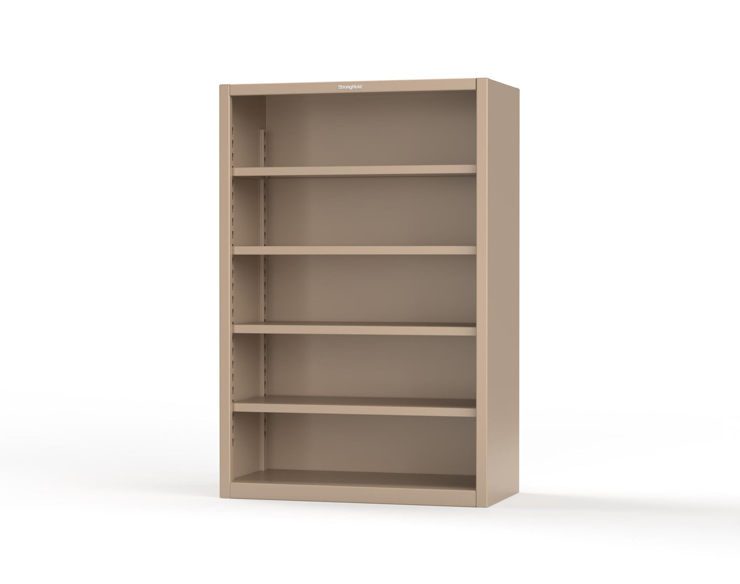 Extreme Duty 12 GA Closed Shelving Unit with 4 Shelves - 48 In. W x 24 In. D x 72 In. H - 46-CSU-244-1019