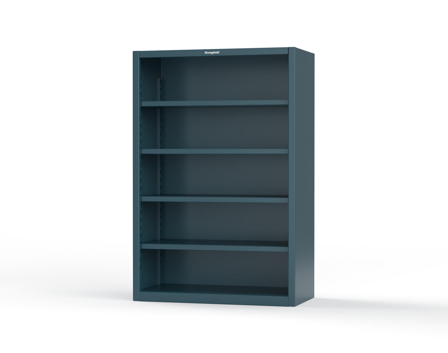 Extreme Duty 12 GA Closed Shelving Unit with 4 Shelves - 48 In. W x 24 In. D x 72 In. H - 46-CSU-244-5001