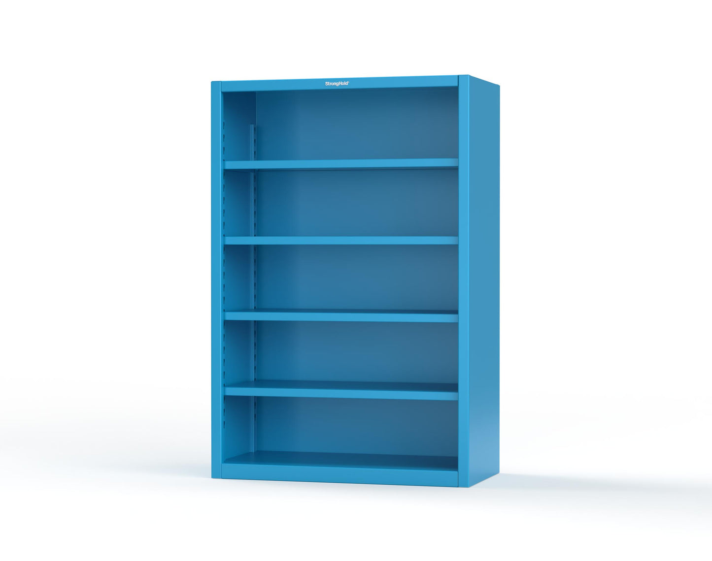 Extreme Duty 12 GA Closed Shelving Unit with 4 Shelves - 48 In. W x 24 In. D x 72 In. H - 46-CSU-244-5012