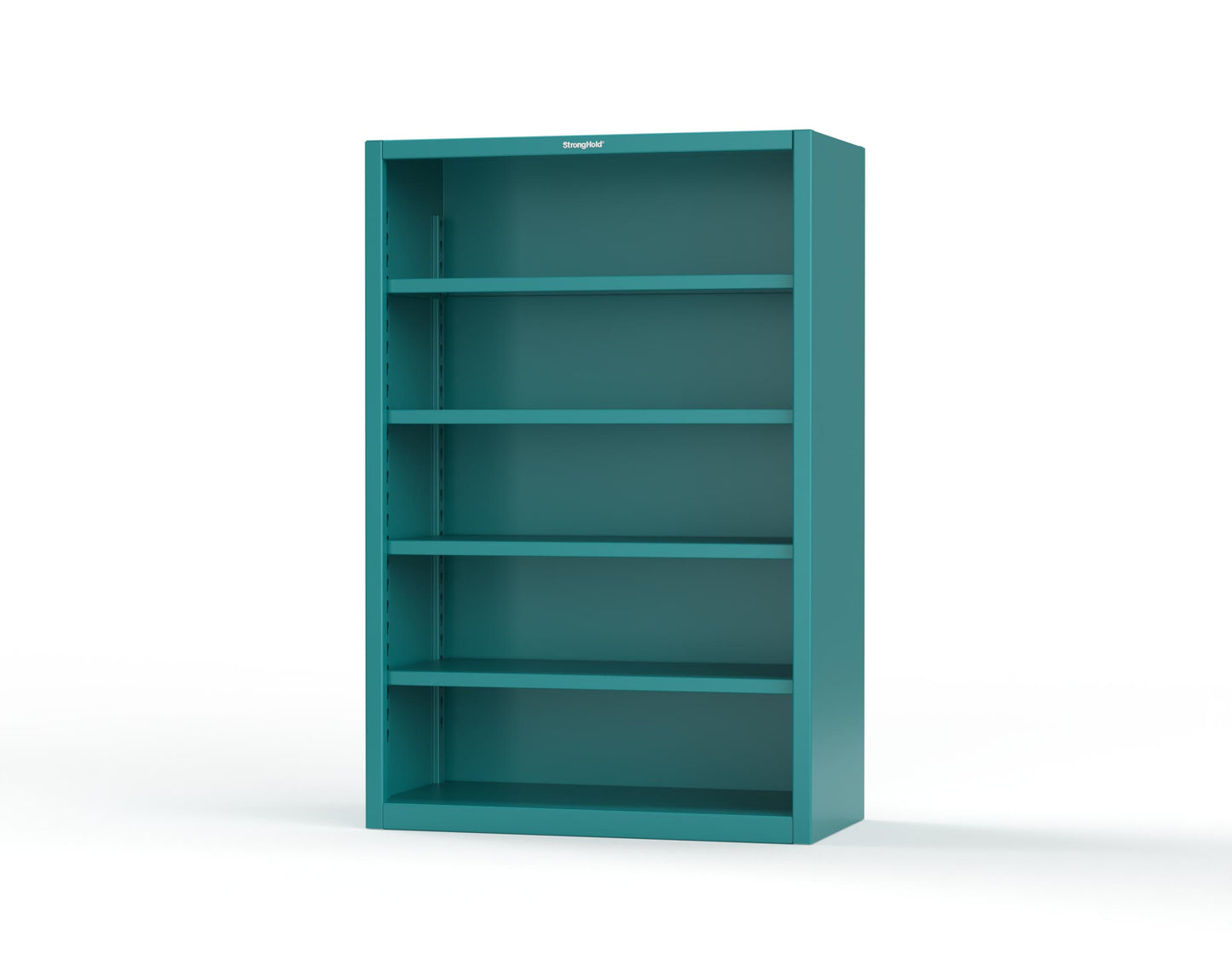 Extreme Duty 12 GA Closed Shelving Unit with 4 Shelves - 48 In. W x 24 In. D x 72 In. H - 46-CSU-244-5021