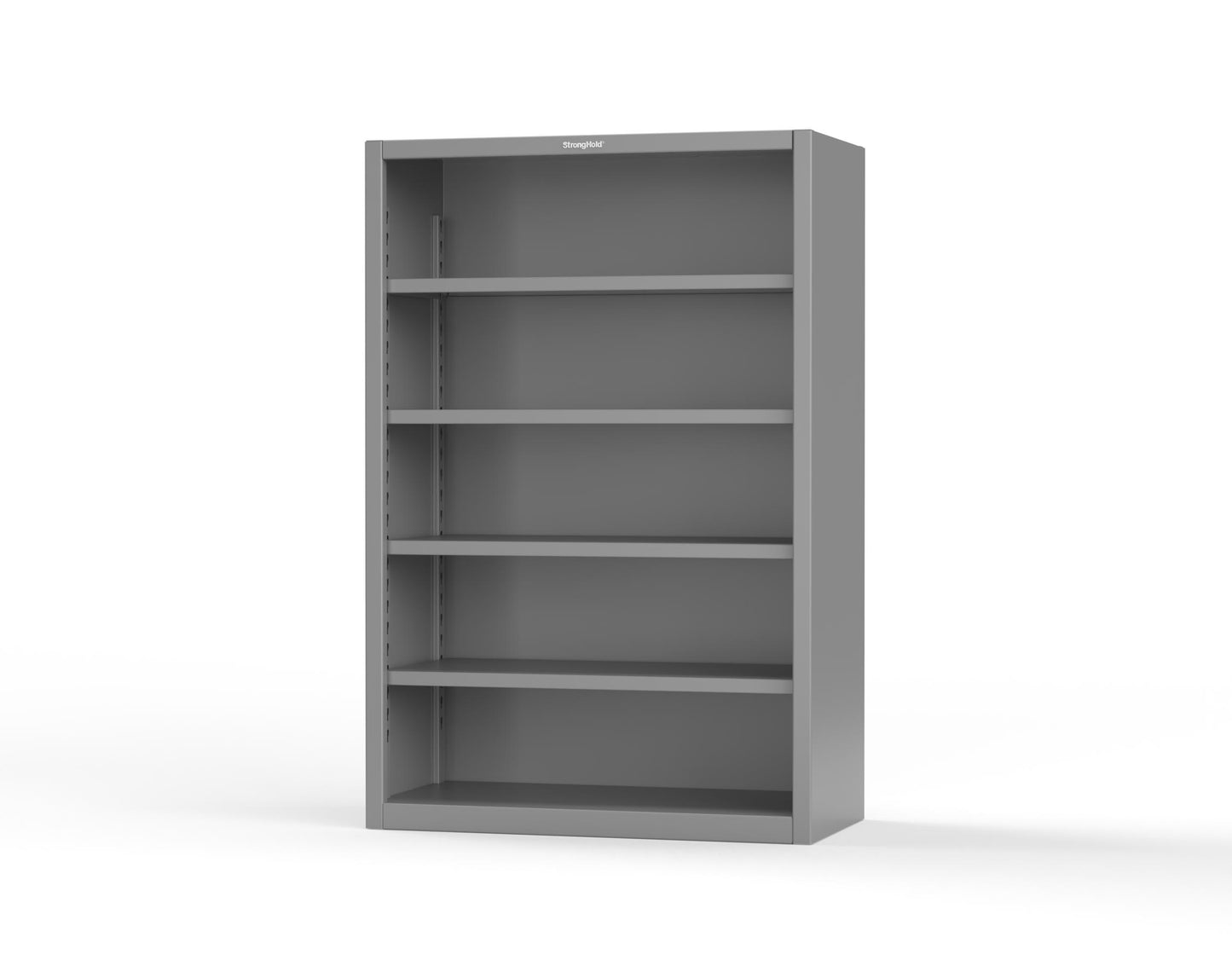 Extreme Duty 12 GA Closed Shelving Unit with 4 Shelves - 48 In. W x 24 In. D x 72 In. H - 46-CSU-244-7037