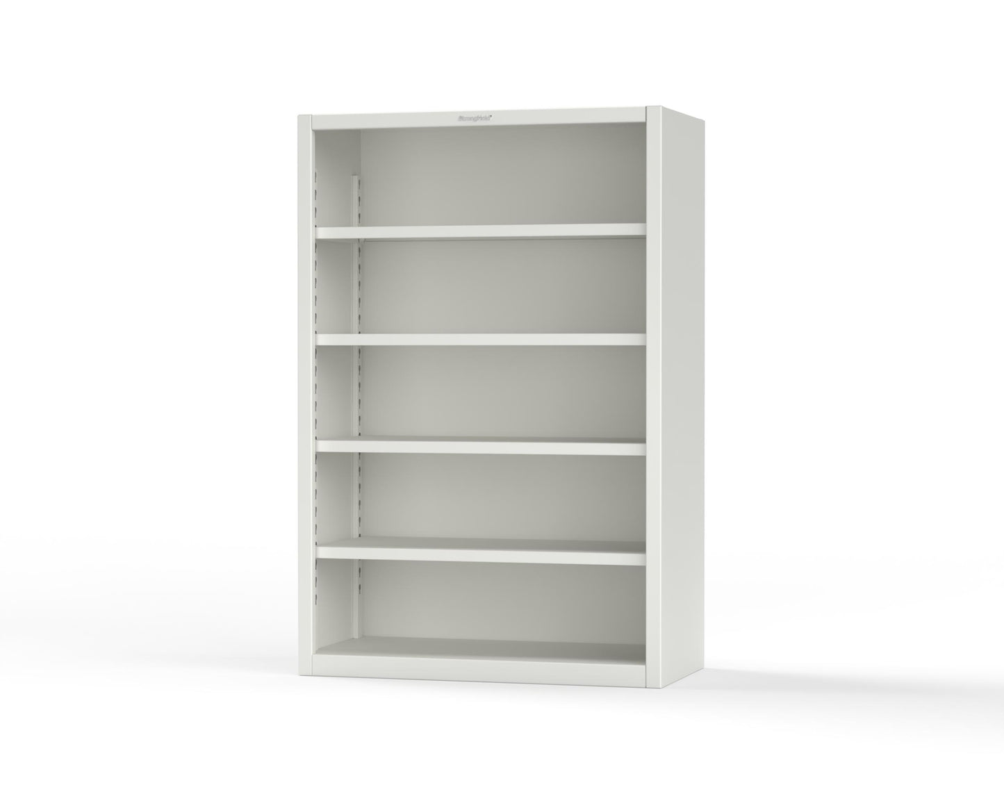 Extreme Duty 12 GA Closed Shelving Unit with 4 Shelves - 48 In. W x 24 In. D x 72 In. H - 46-CSU-244-9003