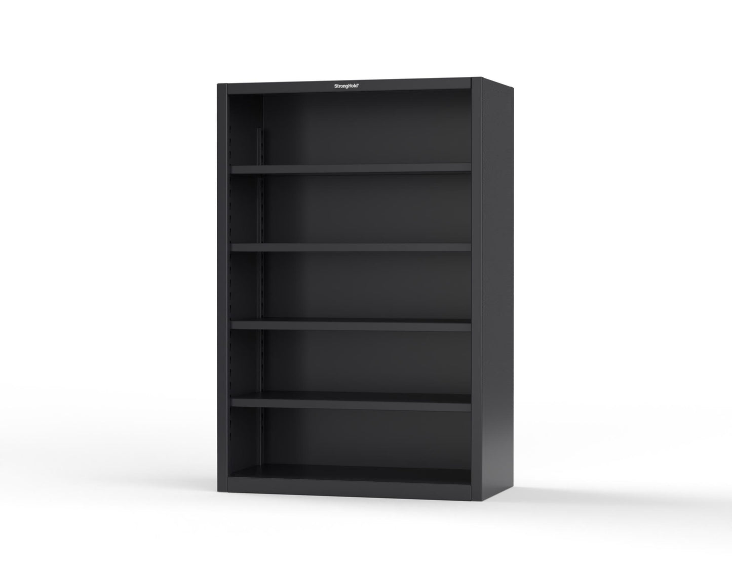 Extreme Duty 12 GA Closed Shelving Unit with 4 Shelves - 48 In. W x 24 In. D x 72 In. H - 46-CSU-244-9005